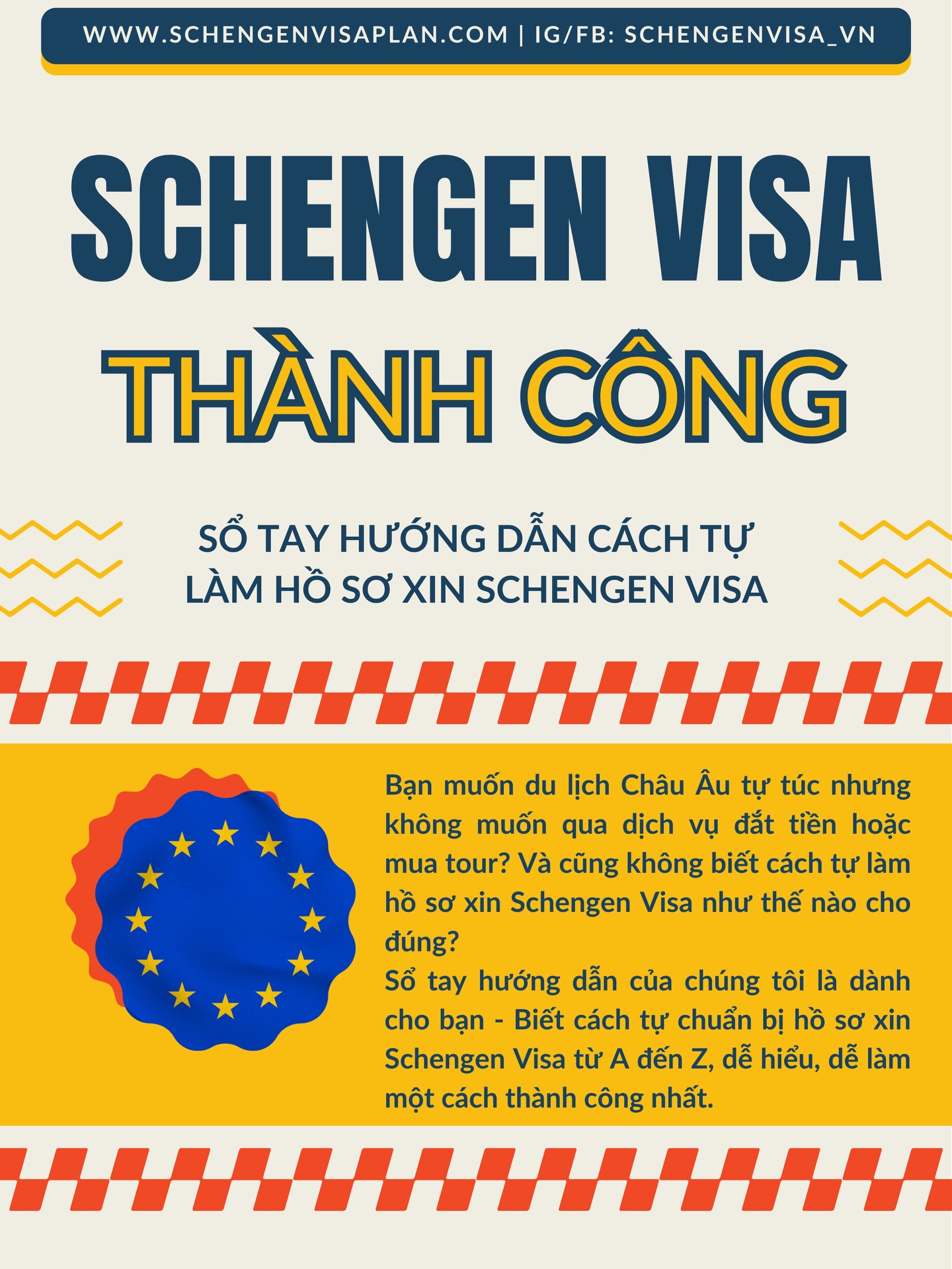 🚨TỰ LÀM HỒ SƠ XIN SCHENGEN VISA HOÀN TOÀN CÓ THỂ ✈️Bạn muốn đi du lịch Châu Âu tự túc nhưng sợ rớt Visa Schengen?
💡SchengenVisa_VN có đủ thứ bạn cần:
✅ Sổ tay hướng dẫn cách làm hồ sơ Schengen Visa — tỷ lệ đậu cao
✅ Thiết kế lịch trình nộp xin Schengen Visa
✅ Chi phí tiết kiệm từ 350k
💌 Nhắn tin ngay @SchengenVisa_VN (Instagram/Tiktok)
🌍www.schengenvisaplan.com
#visaschengen #schengenvisa#TựTúcChâuÂu#dulichchauau
#schengenvisavn