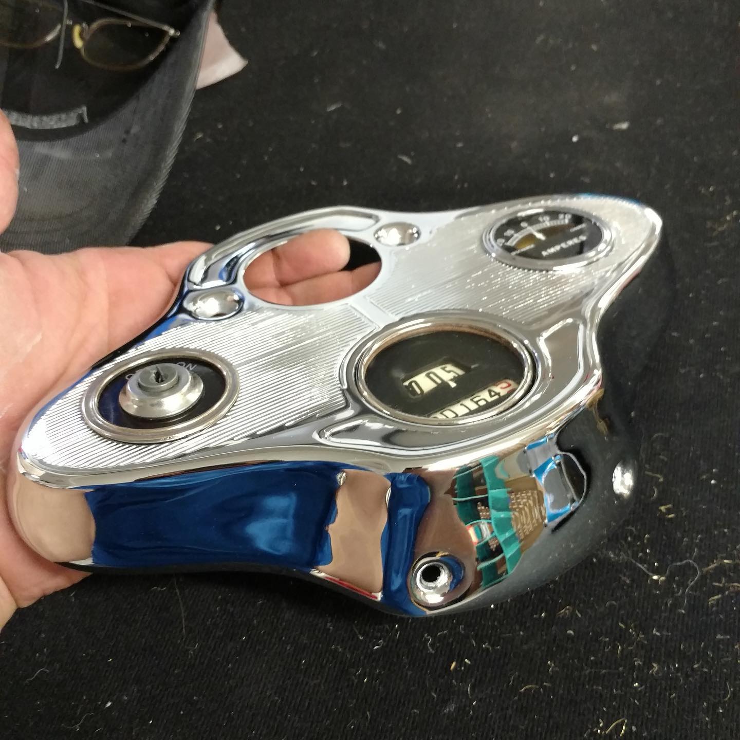 Before and after! From when we were working on an incredible Ford Model A. Come back on Friday to see it in action! #porsche #carsofinstagram #carswithoutlimits #carspotting #GKRestorations #carlifestyle #porsche356 #356 #porschelife #car #instacar #racecar #classiccar #RemadebyHand #porsche911 #porsche912