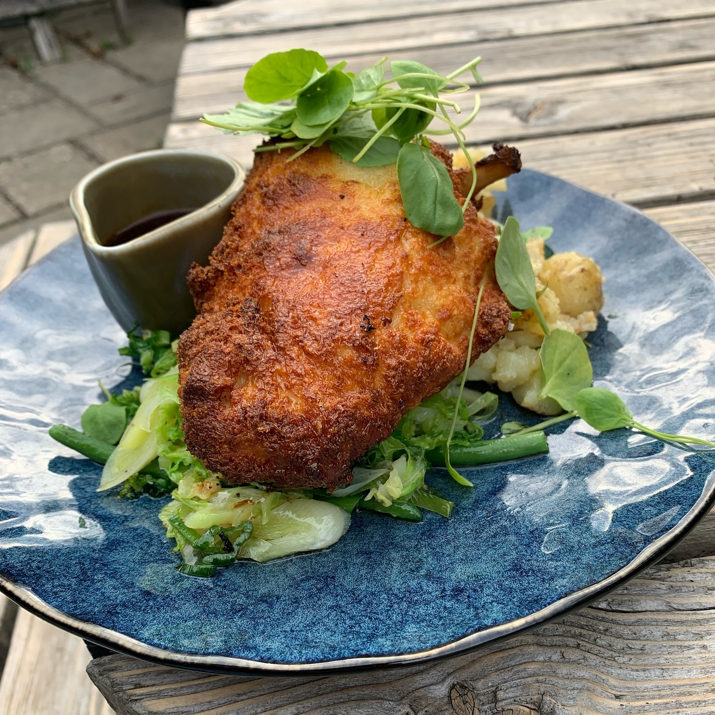 Homemade chicken Kiev anyone? 😋