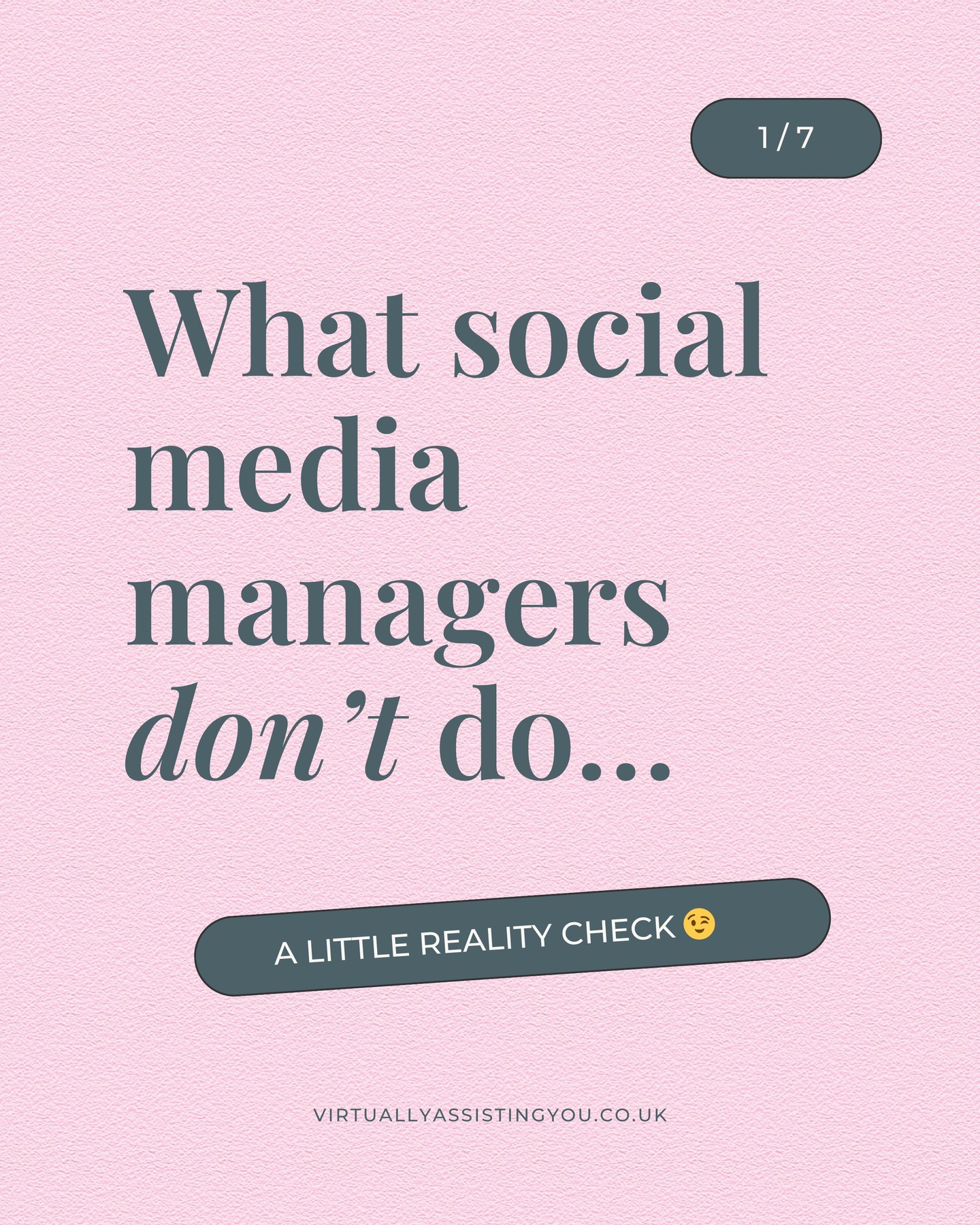 A little BTS truth (said with lots of love 🩷)
Working with a social media manager isn’t about handing everything over and disappearing...
It’s a collaboration. Like a little team, with me there supporting your success 🫶🏼
Especially in the wellness space, where your voice, your values and your personality are such a big part of your business.
What I do is take the pressure off!
Helping you stay visible, consistent and organised, without it taking over your life.
But the magic really happens when we work together ✨
If you’re ready for your social media to feel lighter (without losing your voice) send me a message and let’s talk.
PS why not save this post for later while you're here 😉