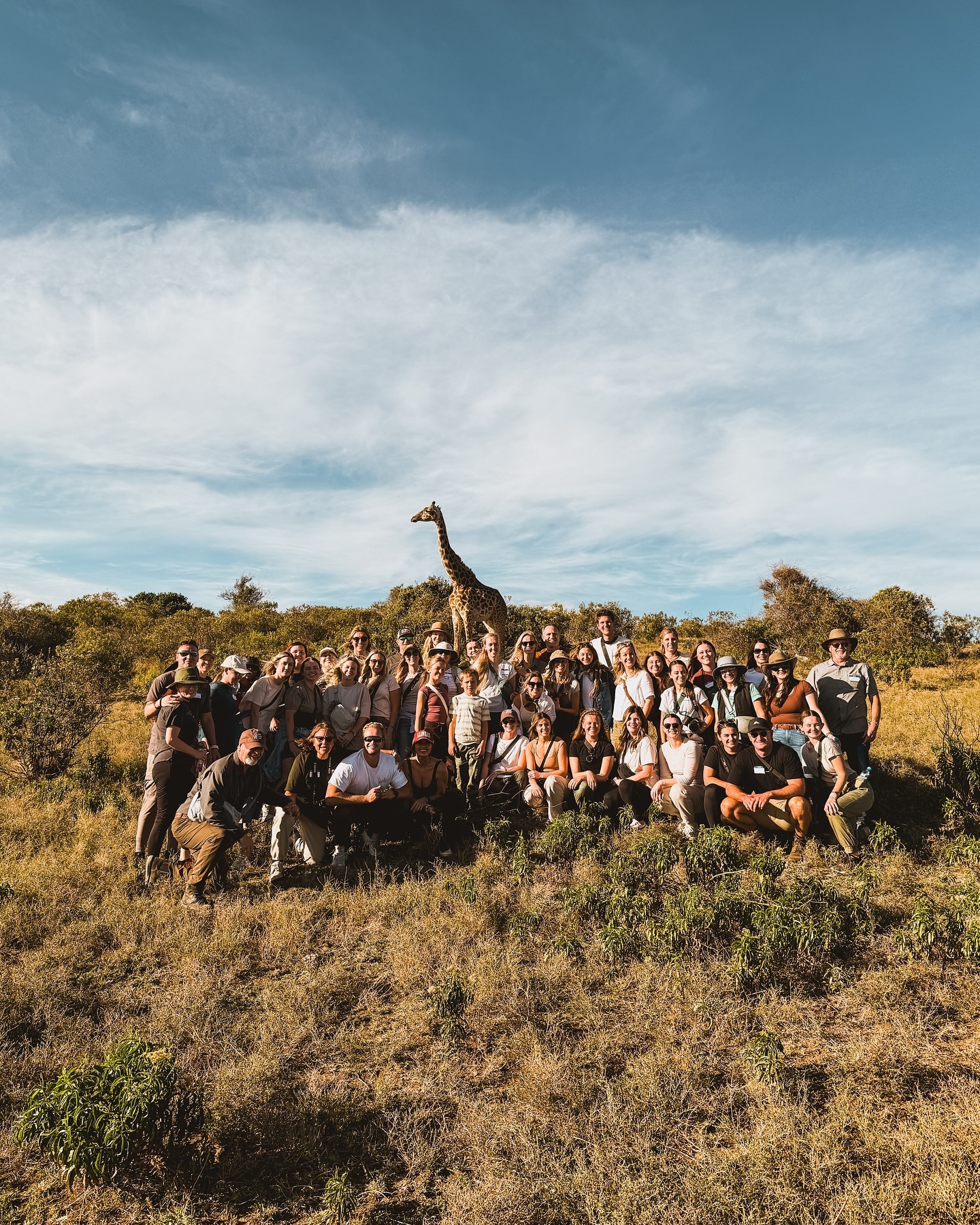 JAMBO!! 🇰🇪 Welcome to KENYA!! We spent day one exploring Crescent Island with impala, giraffe, zebra, monkeys and ended it with a sunset water safari with HIPPOS!! Real life jungle cruise over here!!