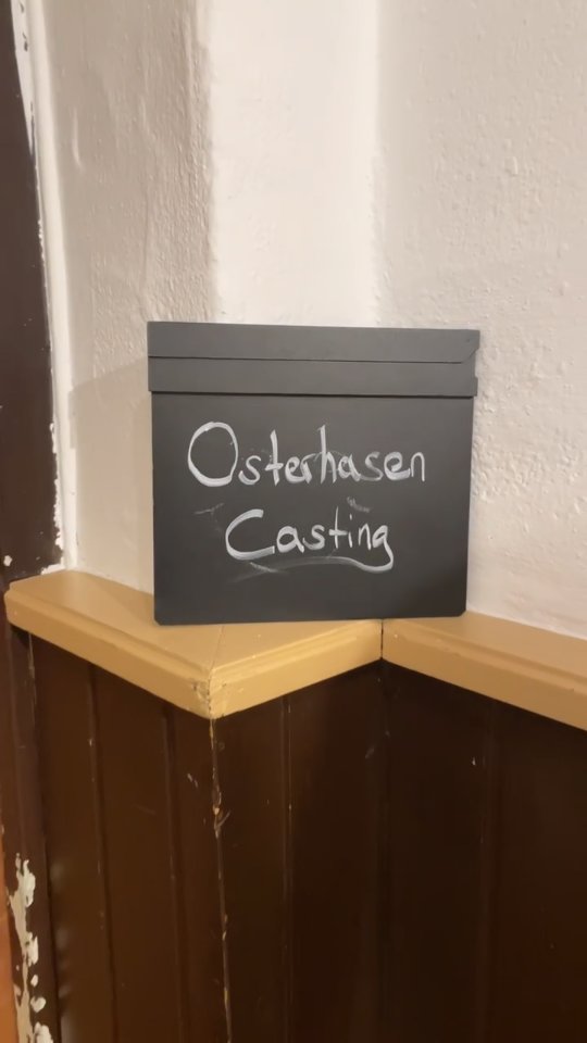 Nur noch eine Woche bis Ostern und der Osterhase braucht noch Unterstützung! Ob das so was wird?
Wir wünschen euch einen schönen Palmsonntag!
#theater #schauspiel #ostern #gaudi