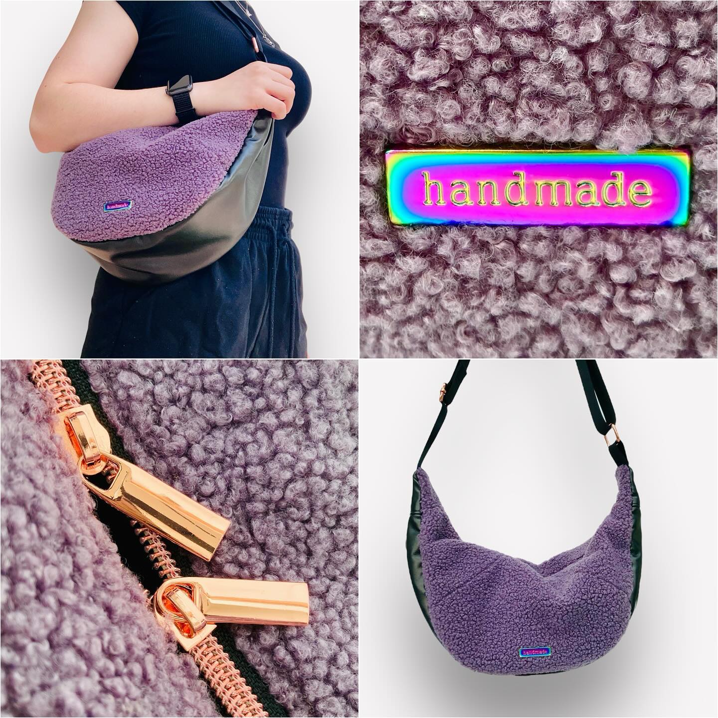 ✨Jetzt NEU im Onlineshop✨Das ist die neue LUNA Tasche🌙. Es gibt sie in 2 Variationen: Mit Kunstleder🖤 oder ganz in violettem Teddystoff💜☺️
#manudesign #handmade #smallbusiness #smallbusinessowner #smallbusinesssupport #bagslover #handarbeit #schweiz #switzerland🇨🇭 #swissmade #swisshandmade #pratteln #selfdesign #womansmallbusinessowner #umhängetasche #bauchtasche #bellybag #handmadebagsforsale #selbstgemacht #prettybag #prettybags #coolbag #bagforwomen #bagformen #unikat #träumewerdenwahr #stoff #cotton #stitch