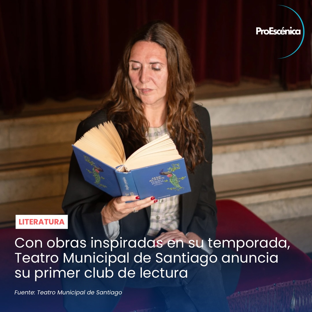 📚✨ Una nueva forma de vivir el teatro llega a la ciudad…
El Teatro Municipal de Santiago da un paso más allá de sus escenarios y presenta su primer club de lectura, una iniciativa que invita a descubrir las obras desde otro lugar: la reflexión, el diálogo y la imaginación.
Porque el teatro no solo se ve… también se lee, se piensa y se comparte. Este espacio nace para acercar al público a los universos que inspiran su programación, generando un vínculo más profundo entre las artes escénicas y la literatura.
En un contexto donde las instituciones culturales buscan fortalecer la relación con sus audiencias a través de instancias participativas y de mediación, este tipo de iniciativas cobra aún más sentido .
📖 ¿Te imaginas leer una obra y luego verla cobrar vida en escena?
💬 ¿Conversar sobre sus temas, personajes y emociones con otros amantes de la cultura?
Este club no es solo para lectores… es para quienes sienten el arte como una experiencia viva.
🎭 Una invitación abierta a expandir la experiencia teatral, conectar con nuevas miradas y ser parte activa de la cultura.
🔗 Revisa todos los detalles en proescenica.cl
