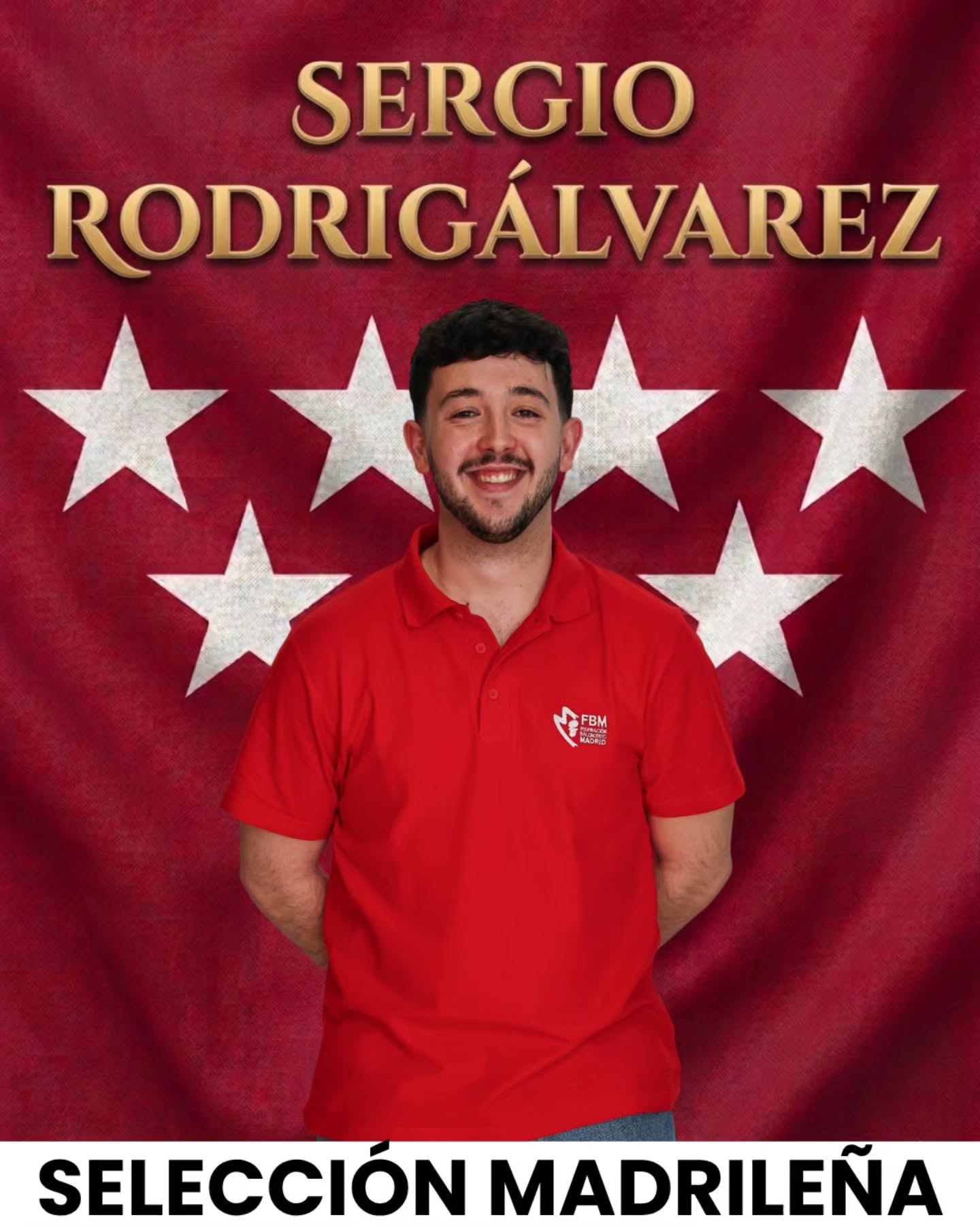¡SERGIO RODRIGÁLVAREZ, A LA SELECCIÓN MADRILEÑA DE MINIBASKET!
Nuestro entrenador y encargado de la parte femenina del club formará parte del equipo técnico de la Selección Masculina que disputará el Campeonato de España de Selecciones Autonómicas en Salou y Reus (Tarragona), del 28 de marzo al 1 de abril.
En la primera fase, los rivales de Madrid serán los combinados de Navarra, Melilla y Andalucía. ¡Mucha suerte a Sergio y a toda la Selección Madrileña en este apasionante Campeonato de España!
📸@robenitezd