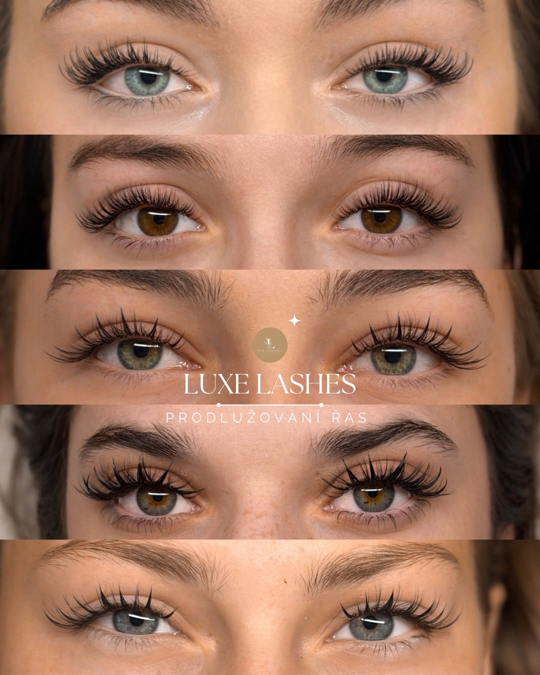 ✨Prodlužování řas ✨
Ať už chcete vyzkoušet designové řasy jako Anime či Medusa nebo zůstat u klasiky, již nehledejte jiný salon 😄🤍
Zvládáme obojí 🫶🏻
Rádi Vám poradíme i když úplně nevíte, jaký styl byste zvolili ☺️
Takže neváhejte a bookněte si ihned termín ❗️