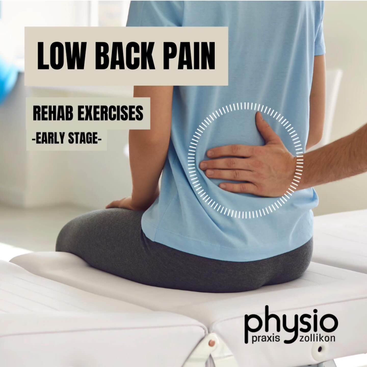 ‼️low back pain rehab exercises - early stage‼️
🧐🧠 Rückenschmerzen sind die häufigste Ursache für funktionelle Einschränkungen weltweit und die Erkrankung, von der die meisten Menschen von Rehabilitation profitieren können.
Untere Rückenschmerzen treten dabei häufiger auf als Schmerzen im oberen Rücken (Prozentzahlen variieren je nach Studie).
Nicht-spezifische Rückenschmerzen sind die häufigste vorm von Rückenschmerzen mit über 80%.
⚠️Wissenschaftliche Studien haben gezeigt, dass körperliche Aktivität und Bewegung sich positiv auf die Linderung der Schmerzen auswirkt und die Schmerzepisode deutlich verkürzen kann.
Bewegungstherapien kombiniert mit einer guten Patientenedukation sind bei akuten Rückenschmerzen folglich essenziell‼️
Es gibt einige Übungen die bei akuten Schmerzen im unteren Rücken helfen können. Hier seht ihr einige Vorschläge für ein mögliches Übungsprogramm.
Wir empfehlen bei den Übungen 2-3 Sätze, täglich, mit keinen Schmerzen bis leichte/moderate Schmerzen (die schnell verschwinden) während und nach der Übungsausführung.
Haftungsausschluss: Die Inhalte werden mit großer Sorgfalt ausgearbeitet, ersetzen jedoch keine individuelle fachliche Untersuchung und Behandlung durch einen Arzt oder Physiotherapeuten.
Bei Ausstrahlungen, Taubheitsgefühlen und/oder Kraftverlust in den Beinen, welche vor/während/nach den Übungen auftreten und über längere Zeit anhalten bitte ärztlich abklären lassen.
⚠️💪🏽 Möchtest du einen individuelleren Reha- oder
Trainingsplan um deine Ziele zu erreichen, vereinbare gerne einen Termin in unserer Praxis. Denn Link dazu findest du oben in der Bio auf unserem Profil.
#rehab #exercises #rehabilitation #lowbackpain #backpainexercises #backmobility #mobilisation #rückenschmerzen #physiopraxiszollikon #health #physiotherapie #physio #physiotherapy #gesundheit #sport #training #fitness #therapie #physiotherapeut #physiolife #bewegung #moveyourbody #zollikon #zürich