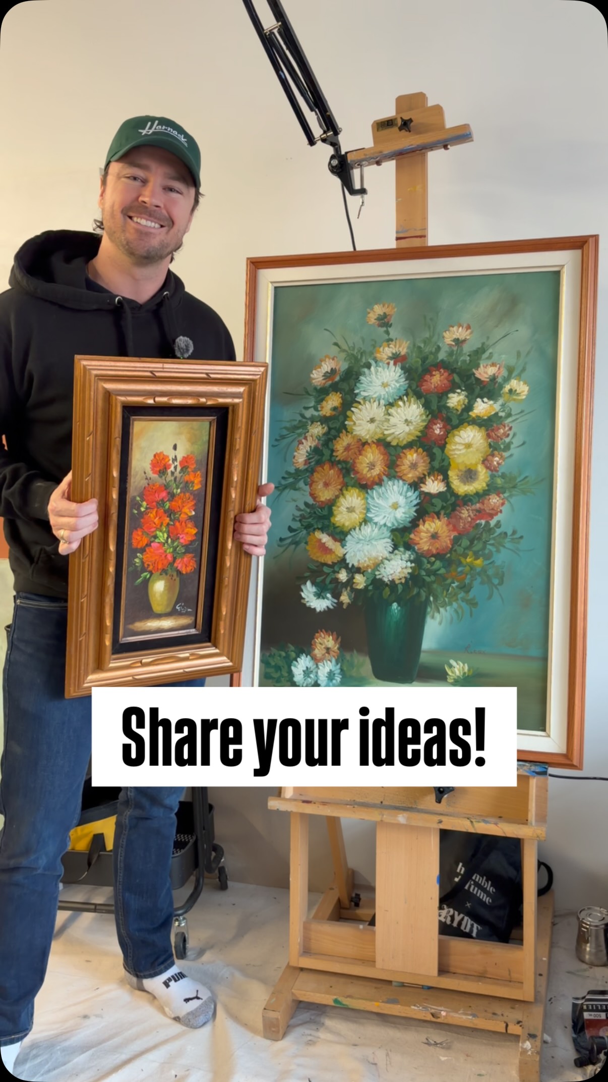 🚨Comment down below with your idea of how to transform these two paintings. If I choose your idea, I’ll send you a free limited edition print. ‼️ Commenting Ends March 27. #painting #fineart #yegart #surrealism #artcontest