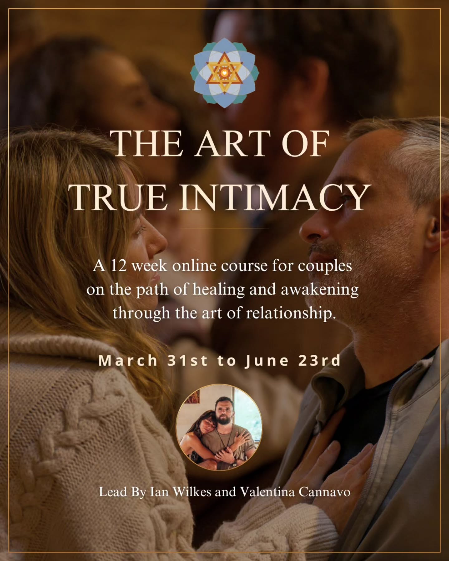 ~ THE ART OF TRUE INTIMACY ~
What if your relationship became a spiritual path in itself?
Not just something that “works”…
but a living path of healing, truth, devotion, and awakening?
What if every moment of friction, every trigger, every place you feel stuCK became the exact doorway into deeper love, deeper intimacy, and deeper connection with truth?
This is the invitation of The Art of True Intimacy.
A 3-month immersive journey for couples who are ready to walk the spiritual path of intimate relationship — together.
This is not about fixing surface-level issues.
This is about transforming the very foundation of how you meet each other.
Learning how to:
– Turn conflict into a space of healing and deeper union
– Take radical responsibility for your emotional world
– See your partner as an oracle for your growth
– Heal core wounds through conscious relationship
– Awaken polarity, intimacy, and sacred connection
– Transform love-making into a path of devotion and awakening
This work asks something of you.
Your honesty. Your willingness. Your devotion to truth.
But when you meet it…
relationship stops being a struggle to manage…
and becomes a path that sets you free.
If you feel the call to go deeper…
to stop looping in the same patterns…
and to truly walk this path with your partner…
This is your space.
⚠️ Doors close in 7 days.
If you’ve been feeling it — don’t wait.
This container is intimate, and we begin soon.
Your relationship is not here by accident.
It is here as a path.
A path of healing.
A path of awakening.
A path of love.
Join us.
With love,
Ian & Valentina
LINK IN BIO TO REGISTER
#spiritualpath #intimaterelationship #consciousrelationship #sacredunion #tantra shadowwork embodiment divinelove awakeningtogether relationshipaspath masculinefeminine truthandlove