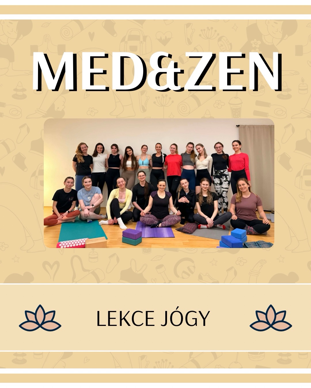 Zavřete oči a soustřeďte se na svůj dech… 🧘♀️
Tři březnové středy jsme pro vás společně s @asociace_studentu_mediciny pořádali akci Med&Zen, podpořenou Nadačním fondem pro duševní zdraví Univerzity Karlovy. 💙
Ti, kteří dorazili, si odnesli nejen lekci jógy, ale i skvělou atmosféru, něco dobrého na zub a hlavně chvíli klidu v neutuchajícím tempu letního semestru. 📚🩺
Děkujeme všem, kdo si přišli odpočinout s námi, @unikarlova a @lfhk_unikarlova za podporu, @jogahk za poskytnutí prostor a v neposlední řadě lektorkám @jogasesmyslem a @gym4youhk. 🙏