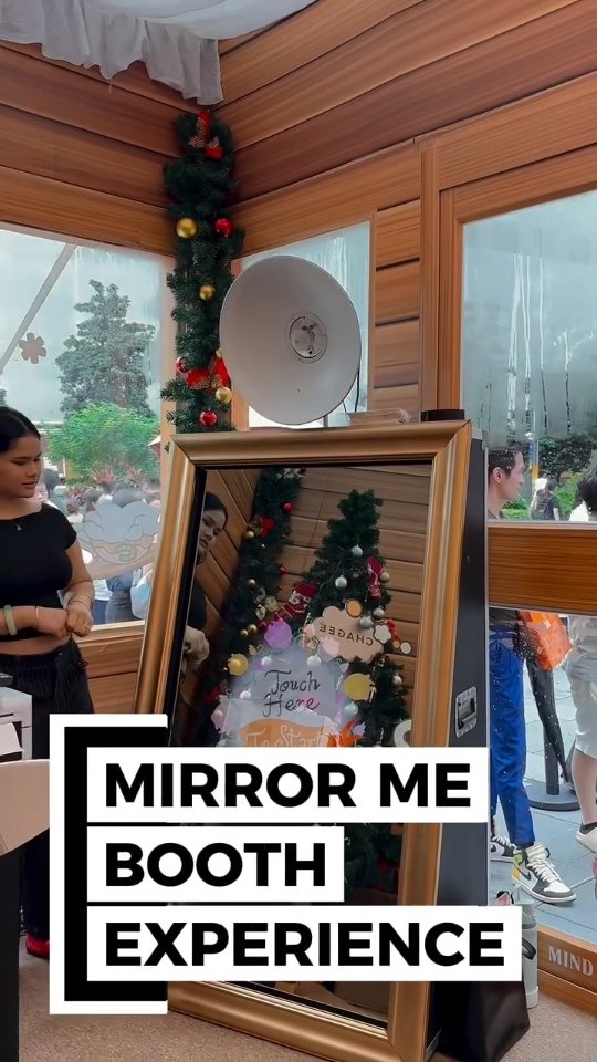 This is the MirrorMe experience. ✨
Interactive. Immersive. Unforgettable.
📩 DM us to find out more.
#Mirrorbooth #Photobooth #Singapore #SGEVENTS #Events