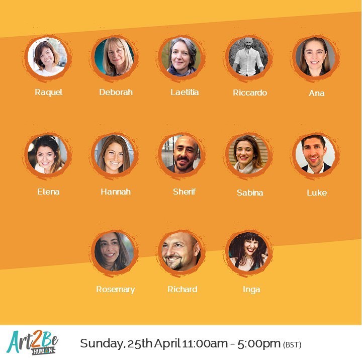 And the day has finally arrived! 🎉🎉🎉
We’re only a few hours away from welcoming you to Art2BeHumanDay 2021!
Your host, facilitators and featured artists are ready to create a safe environment to learn together.
✨What about you? Are you ready? ✨
Engage in this joyful learning experience and bring more CONNECTION, CREATIVITY, and CHOICE to your everyday life.
Registration will remain open for those of you who may want to join last minute.
What are you most looking forward to?
See you on zoom soon ❤️
@_tommorley_
@monjejelfs
@theashramcook
@anaoneoeightwellness
@elena_b_ayurveda
@sphinx9
@sabinadaily
@thelukegeorgiou
@hannah.mckitrick
@ingabylinkina
@iamradhikav
@styledwithsubstance
#art2behumanday2021 #connection #creativity #choice #learning #experience #mindbodysoul #mindbodyconnection #joy #workshops #expressyourself #nature #wisdom #ancient #mantra #sophrology #pranayama #theatre #ayurveda #tcm #tao #healthycooking #ecstaticdance