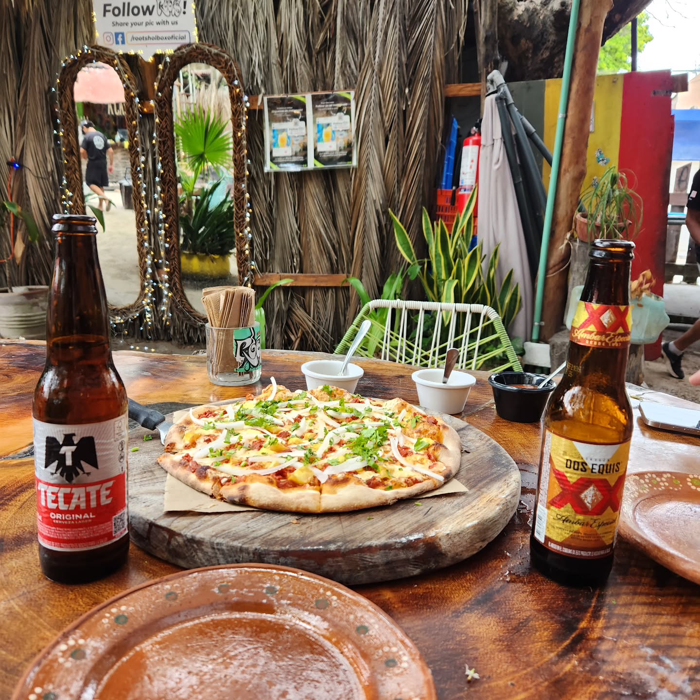Rain got you down? Get ultimate islands vibes and delicious food at Roots Pizza in Holbox. Wayyza Travel is not just about destinations, but also experiencing what each location has to offer
#rootspizzaholbox #islandvibes #thewayyzaway #wayyzatravel #holbox