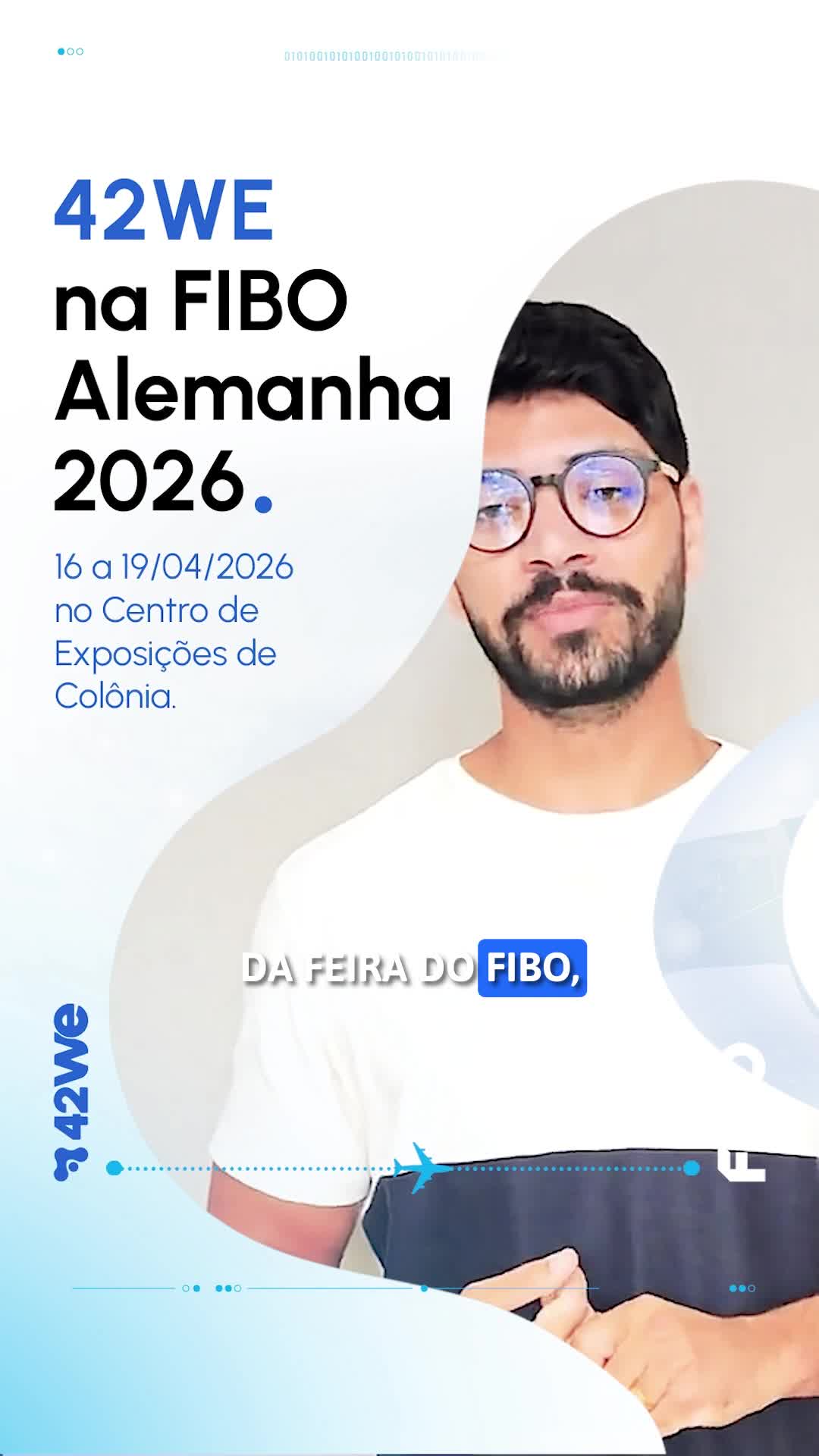 De 16 a 19/04, a 42WE estará na Alemanha em um dos eventos mais fortes do mundo quando o assunto é fitness, bem estar, saúde e inovação. 🇩🇪💪✨
Vamos em busca de tendências reais, novas tecnologias e parcerias que aceleram o desenvolvimento de produtos que o mercado quer usar. 🚀🤝
Acompanhe os bastidores por aqui. 🔥
www.42we.tech
#42WE #FIBO #Alemanha #FitnessTech #BemEstar #Saúde #Inovação #DesenvolvimentoDeProdutos #EngenhariaDeProduto #Parcerias #Tecnologia