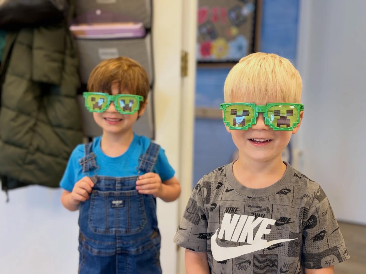 🌟This week is a big week for all our classes so we kicked it off with another Teacher Experience!
🦉The Owls hosted their Minecraft Bingo Breakfast this morning with the auction winner, Teddy. Teddy and a friend got to come before school to hang out, play, eat donuts and play some Minecraft Bingo!
💥🪨💥With no Creepers in sight, Teddy and Graham had a fun morning mining, crafting, and munching on Lava Chicken Donuts.
#allsaintspreschoolrva #allsaintsepiscopalchurch #aspteacherexperience #henricova #richmondva