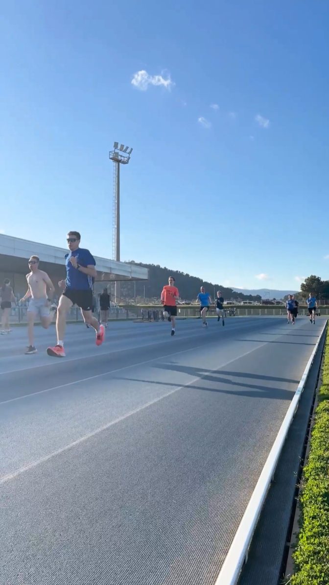 Impressionen der ersten Trainingseinheiten aus dem Trainingslager der Sprint -und Sprunggruppe und Mittelstreckengruppe auf Mallorca. ☀️☀️☀️