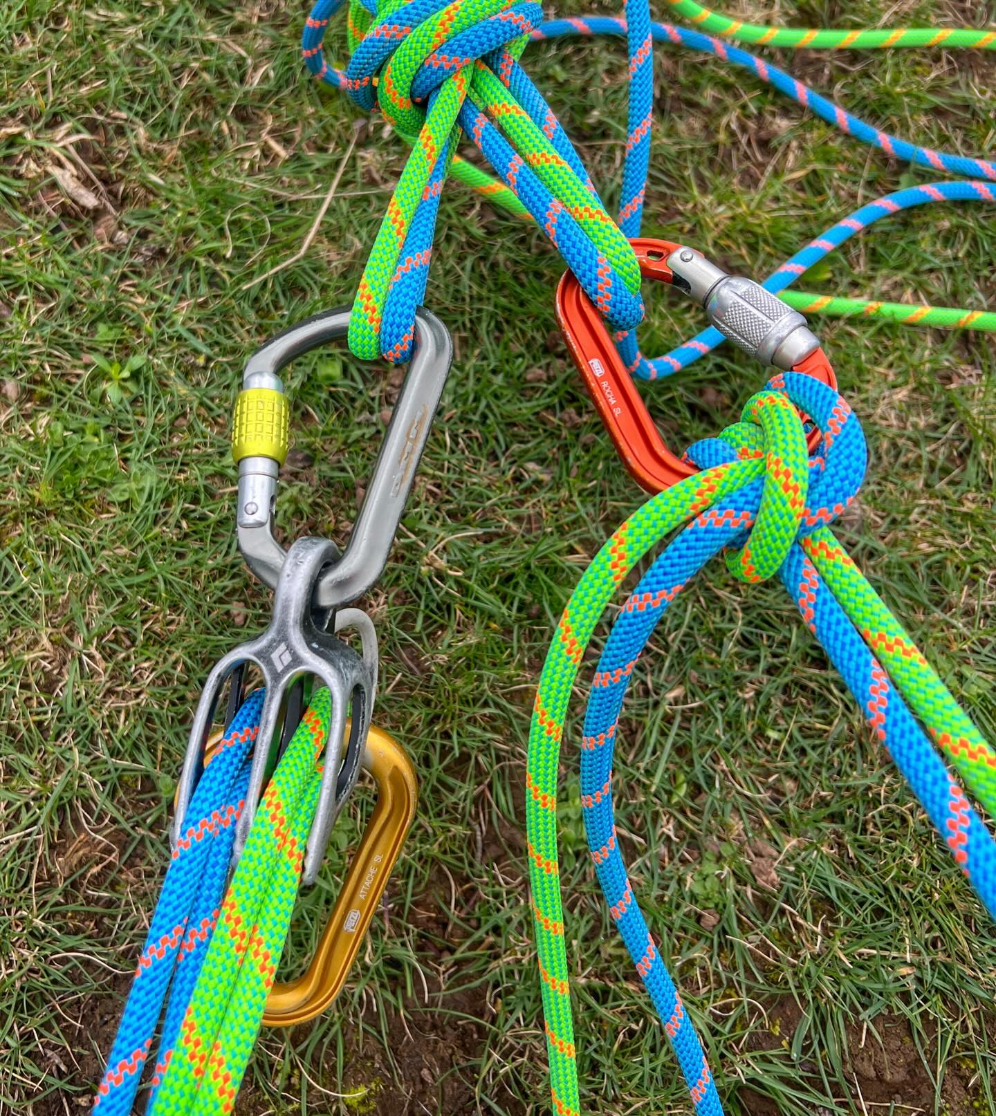 Soft hands… if I can pass on one bit of advice about belaying in Guide Mode beyond specific set ups or releasing them under load which we’ve all heard 1000 times, it’s soft hands.
The rope smacks you in the face. Again. You’re getting dragged up the route. Again.
Your mate isn’t belaying you nicely. In Guide Mode it’s very easy to keep it too tight and just yard your mate up. Soft hands are needed, pull up GENTLY, don’t yank it up. Use a bit of feel rather than just cranking through every cm of stretch available. You can try to softly take in the slack before pulling it through to the brake side of the device - carefully of course, I’m not talking about pulling a metre of slack up without taking that through the device, be sensible.
Who’s been dragged up like a fish whenever their partner uses Guide Mode?
#rockclimbing #ukclimbing #belay #ropes