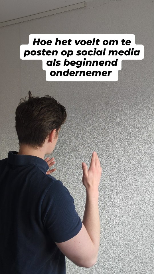 Alsof je tegen een muur praat
Help mij een beetje door mij te volgen 😂