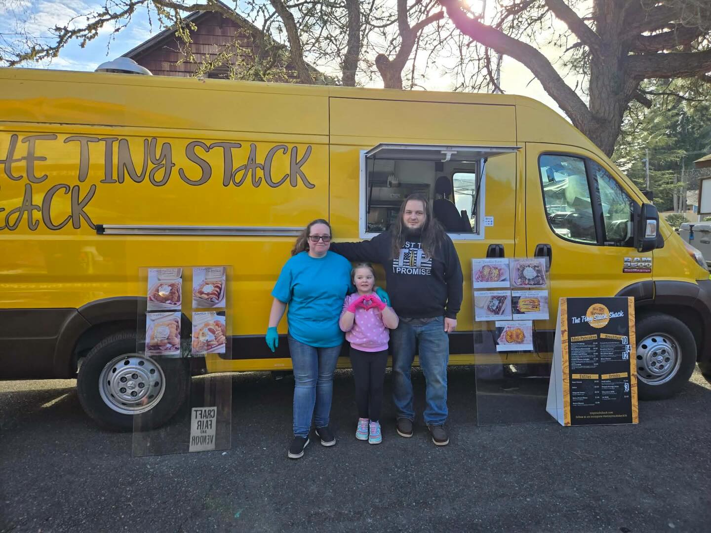 Come see us today at the northwest market in the thurston county fair grounds! Thank to @southsoundmakersmarket will be serving up our delicious breakfast menu from 10 am - 4 pm today and tomorrow!!