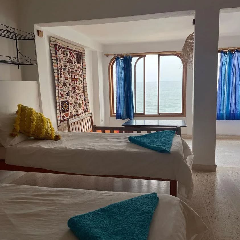 Beach front studio apartments available in the heart of #taghazout
#taghazoutbeach