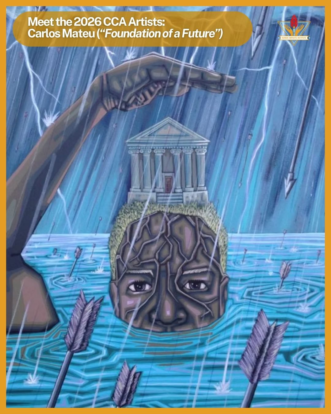 Introducing Carlos Mateu, our 2026 CCA Artist based in Brooklyn, NYC.
Carlos' work draws from intimate, real-life moments—blending personal reflection to inform their work. Inspired by a conversation with Afro-Cuban musician Roman Díaz, their practice explores themes of resilience, faith, and identity, using cultural connection and storytelling to reflect on building a strong foundation for the future.
Carlos will also be performing during our CCA opening Celebration where they will lead an interactive performance, teaching the audience Afro-Cuban rhythms and guiding them through dance steps to create a shared, participatory experience. @mateu.carlos
We are excited to showcase their work at this years Creative Climate Awards exhibition happening at TECO - 1 East 42nd St, New York, NY starting on April 16th-May 14th. Join us for the celebration!
🌳 Head to the link in our bio for the full list of events!
#CreativeClimateAwards #CollectivePower #ClimateArt #UnityForClimate #ClimateAction