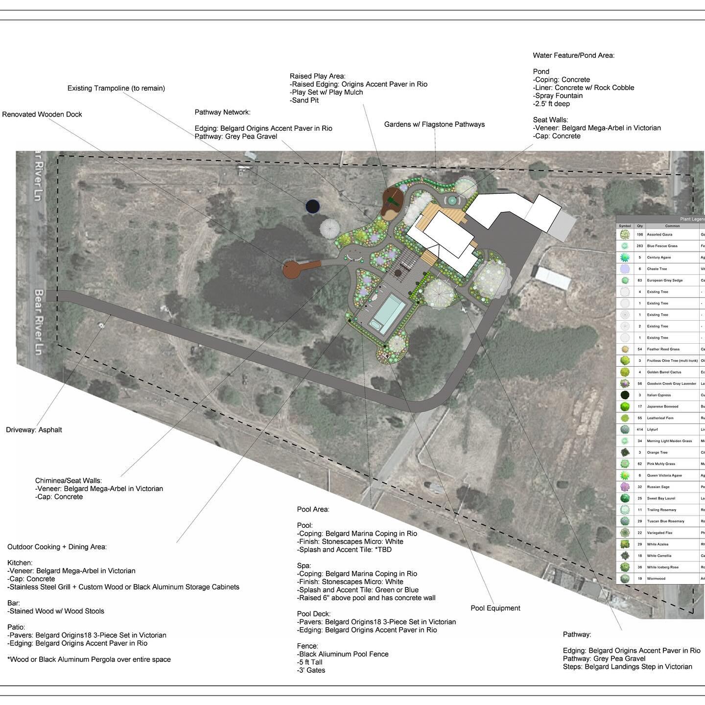 The plan for the video walkthrough I posted the other day as well as some still 3-D images ✨ 🙌🏽
#landscapedesign #landscape #landscaping #landscapearchitecture #gardendesign #garden #remotelandscapedesign #design #pool #outdoorliving #gardening #nature #spa #plants #landscaper #landscapedesigner #remotelandscapedesign #backyard #exteriordesign #patio #landscapelovers #remotelandscapedesigner #hardscape #outdoorkitchen #landscapearchitect #gardens #landscapeconstruction #gardeninspiratio #flowers #outdoordesign
