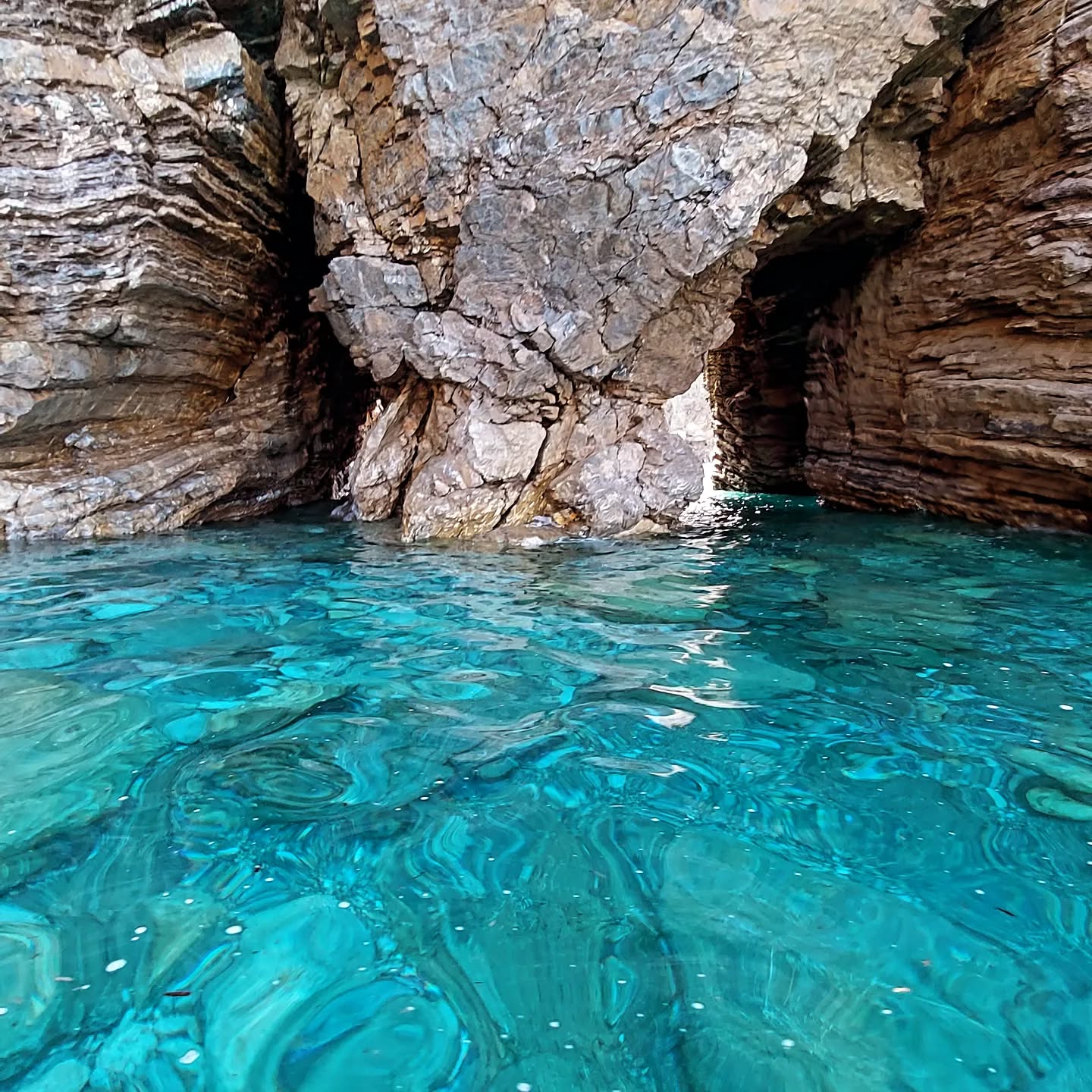 Nature's architecture in Skopelos! #dailycruises #sailing #style #Alonnisos #sporades #yachting #geology
