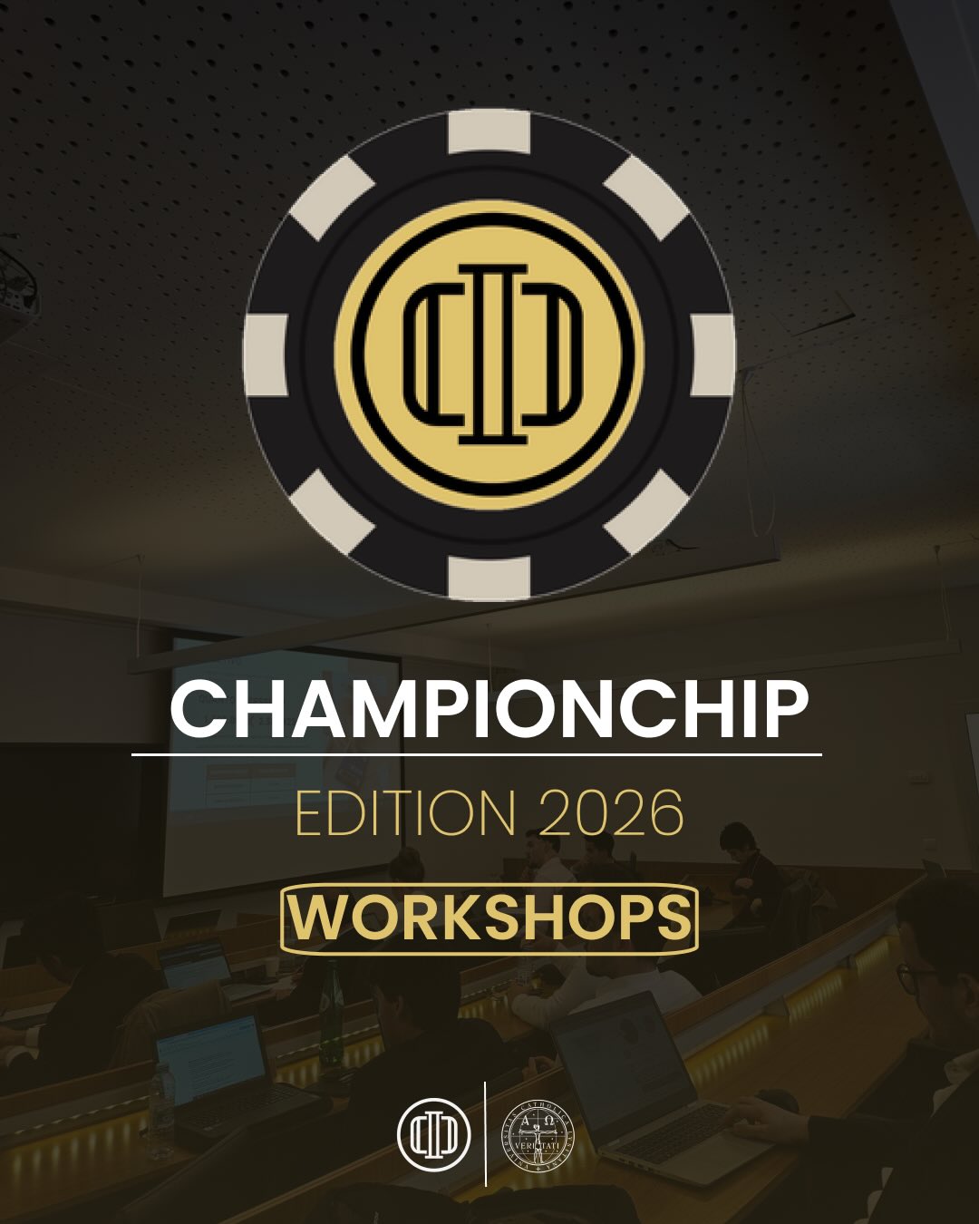 Your ChampionChip 2026 preparation starts here! 📚💼
Before the competition begins, the ChampionChip 2026 kicks off with a week of mandatory intensive workshops led by top finance professionals. These sessions are designed to bridge the gap between academic theory and real-world market strategy.
Save the dates (19:00h | Online):
Mar 23rd: Macroeconomic Context – Filipa Mota (CPBS)
Mar 24th: Portfolio Management – Massimo Maurelli (Bocconi | BNP Paribas)
Mar 25th: Stock Selection & Fundamental Analysis – Luís Krug Pacheco (CPBS)
Mar 26th: Risk Management (Derivatives & Hedging) – Miguel Domingues (CFA Society)
Mar 27th: Investment Thesis – Paulo Silva (CFO Metdriven)
Get ready to build a winning portfolio. Applications are still open via the link in our bio! 🔗
Católica Porto Investment Club
Your future. Your choice.