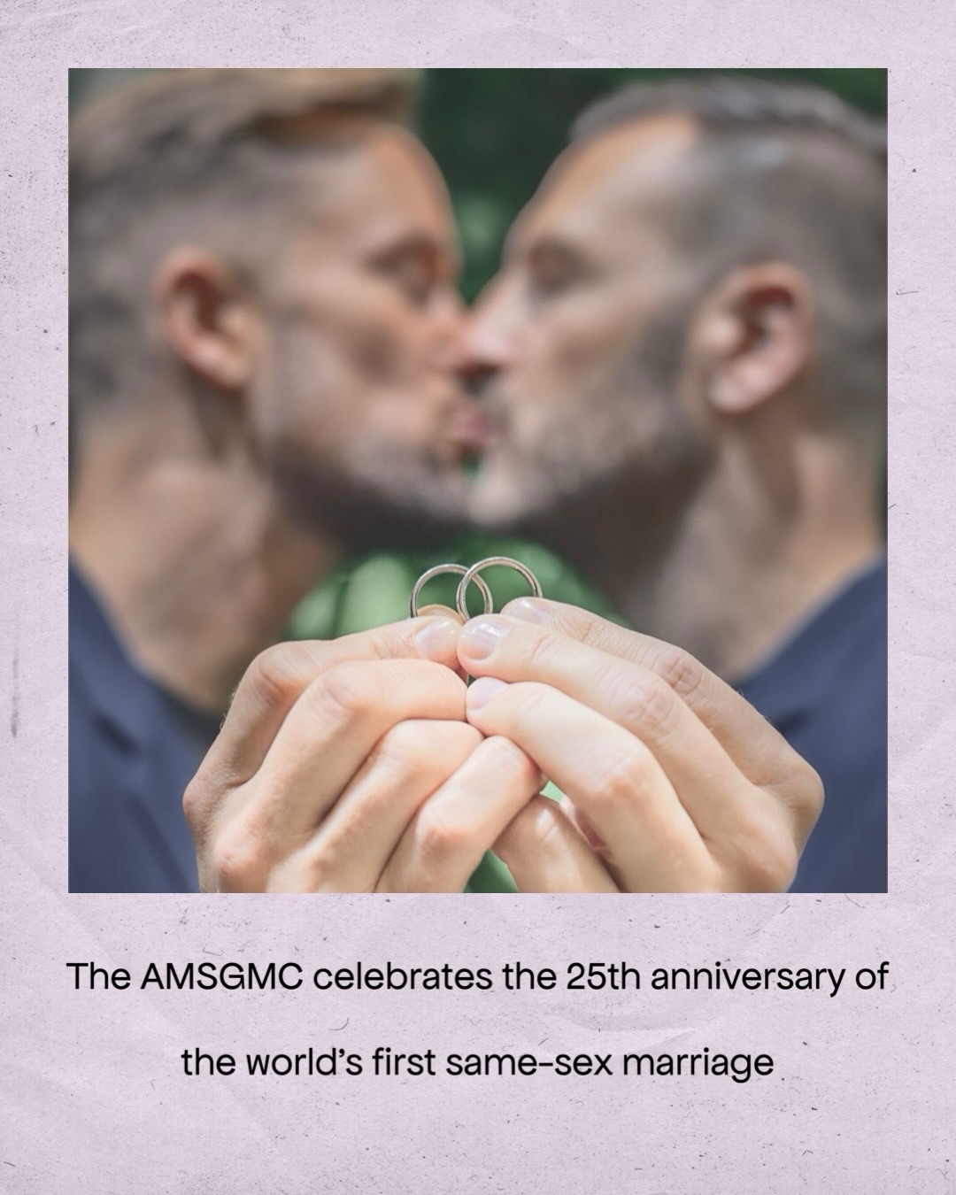 Today in the Netherlands we’re celebrating 25 years since the world’s first same-sex marriage happened right here in Amsterdam.
Some of our members have tied the knot (sometimes with each other!). Let’s all work for a world where more people can do exactly the same thing and show their love openly to those around them! 💍💍
