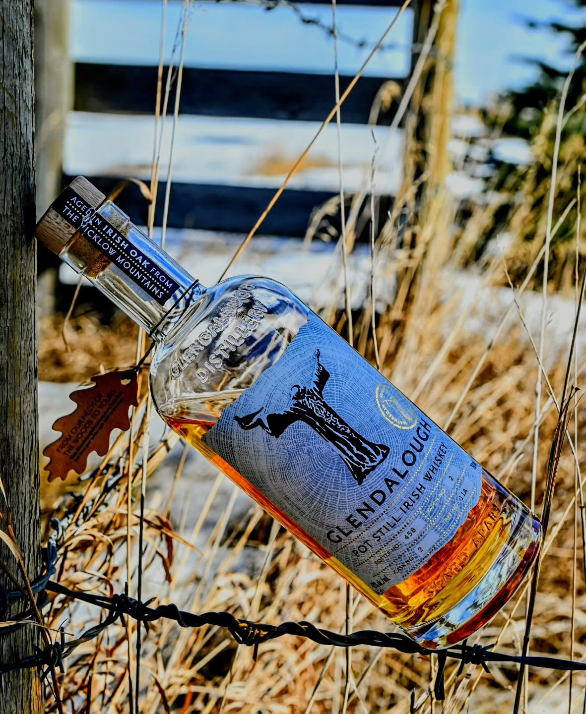 Take a close look at the bottle in the photo. Specifically the label and the tag hanging from the neck. You may notice the tree rings on the label and the leaf shape of the tag
These symbolize the Irish Oak tree (Quercus petraea) which is significant for this @glendaloughdistillery release.
A Single Pot Still Irish whiskey that was finished in custom Irish Oak 250L casks made with Irish Oak harvested from trees in the Wicklow mountains that surround the Glendalough area.
There are very very few Irish Whiskeys that are put into Irish Oak casks and the only other one we see in my market costs almost 7 times as much as this. And this one is better in my opinion.
This is a whiskey you should try to find if possible.
.
.
.
.
.
#whiskey #potstill #irishwhiskey #irishoak #unique