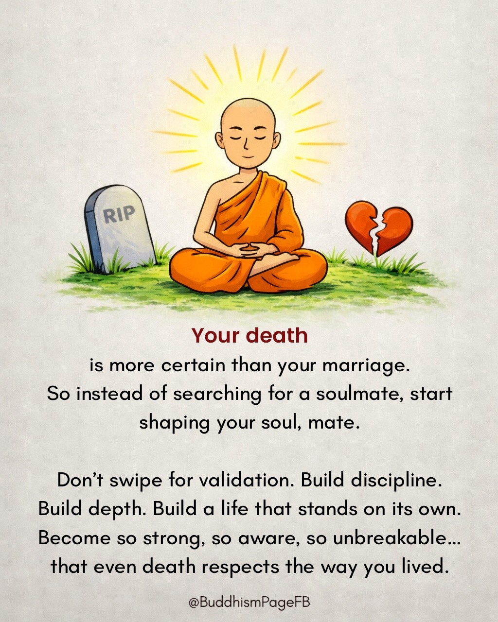 My thought for the day. So profound and meaningful to me for so many reasons.