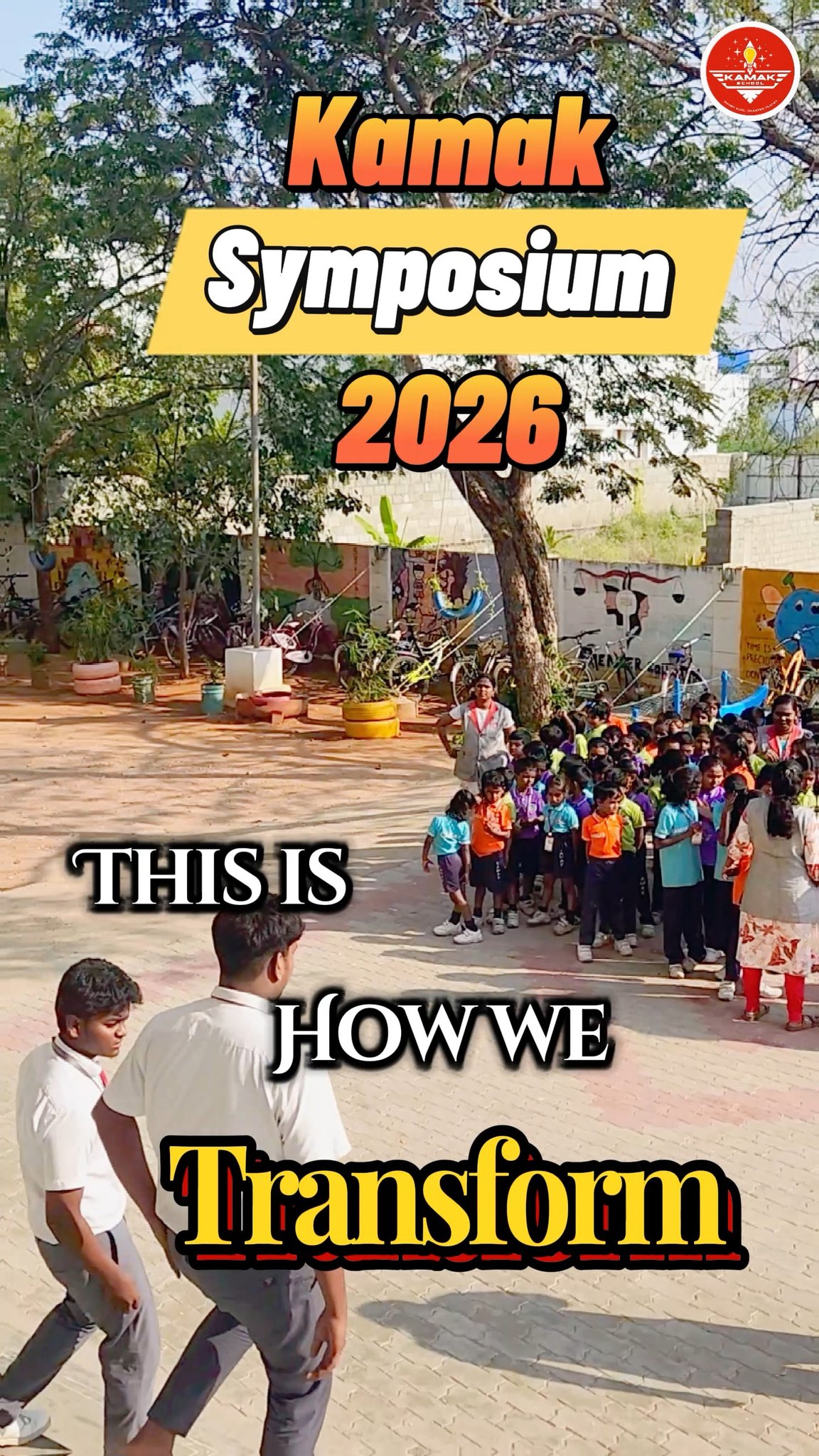 Symposium 2026 🎓✨
This is how we transform 💫
From practice to perfection…
From effort to excellence…
Watch our students grow, perform, and shine on stage with confidence 🔥
Every rehearsal, every moment, every step – building a better future 💯
#KamakSchool #Symposium2026 #StudentTransformation #FromPracticeToStage #SchoolEvents #StudentTalent #FutureStars #LearningJourney #ConfidenceBuilding #educationmatters
Kamak School
Symposium 2026
Student growth
Stage performance
Practice session
Real performance
Skill development
Student confidence
School event
Transformation journey