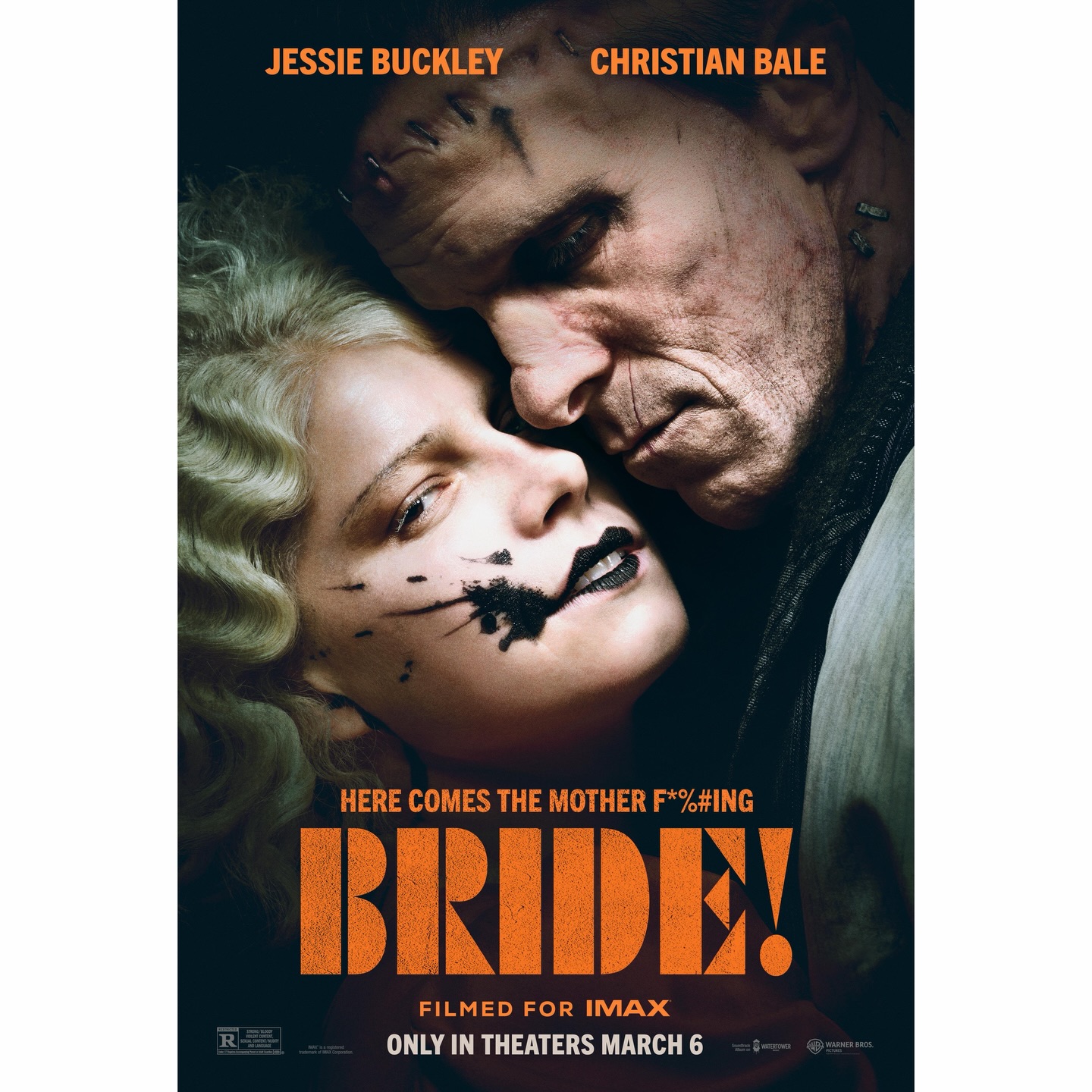 The Bride! (2026)
•
Rating: ★★★
Swipe to Read Review! —>
•
TL;DR - Didn’t love The Bride!, but I respect the ambition. Maggie Gyllenhaal swings big with bold ideas, wild style, and great turns from Jessie Buckley & Christian Bale, even if it’s messy, long, and unfocused. I’ll take ambitious chaos over safe any day.
•
Premise: In 1930s Chicago, Frankenstein asks Dr. Euphronius to help create a companion. They give life to a murdered woman as the Bride, sparking romance, police interest, and radical social change.
•
Warner Bros
Written & Directed by Maggie Gyllenhaal
Based on Frankenstein; or, The Modern Prometheus by Mary Shelley
Cast: Jessie Buckley, Christian Bale, Peter Sarsgaard, Annette Bening, Penélope Cruz, Jake Gyllenhaal
Runtime: 2hr 6min
Rating: 14A
Drama, Horror, Romance, Sci-Fi
•
IMDb Rating: 5.9/10
Rotten Tomatoes Score: 57%
RT Audience Score: 70%
Metacritic Score: 54
CinemaScore: C+
Letterboxd: 2.9/5
•
Fun Fact: Christian Bale’s prosthetics for “The Bride” took up to six hours to apply in the makeup chair, while Jessie Buckley’s took around 90 minutes.
•
#film #thebride #maggiegyllenhaal #jessiebuckley #christianbale