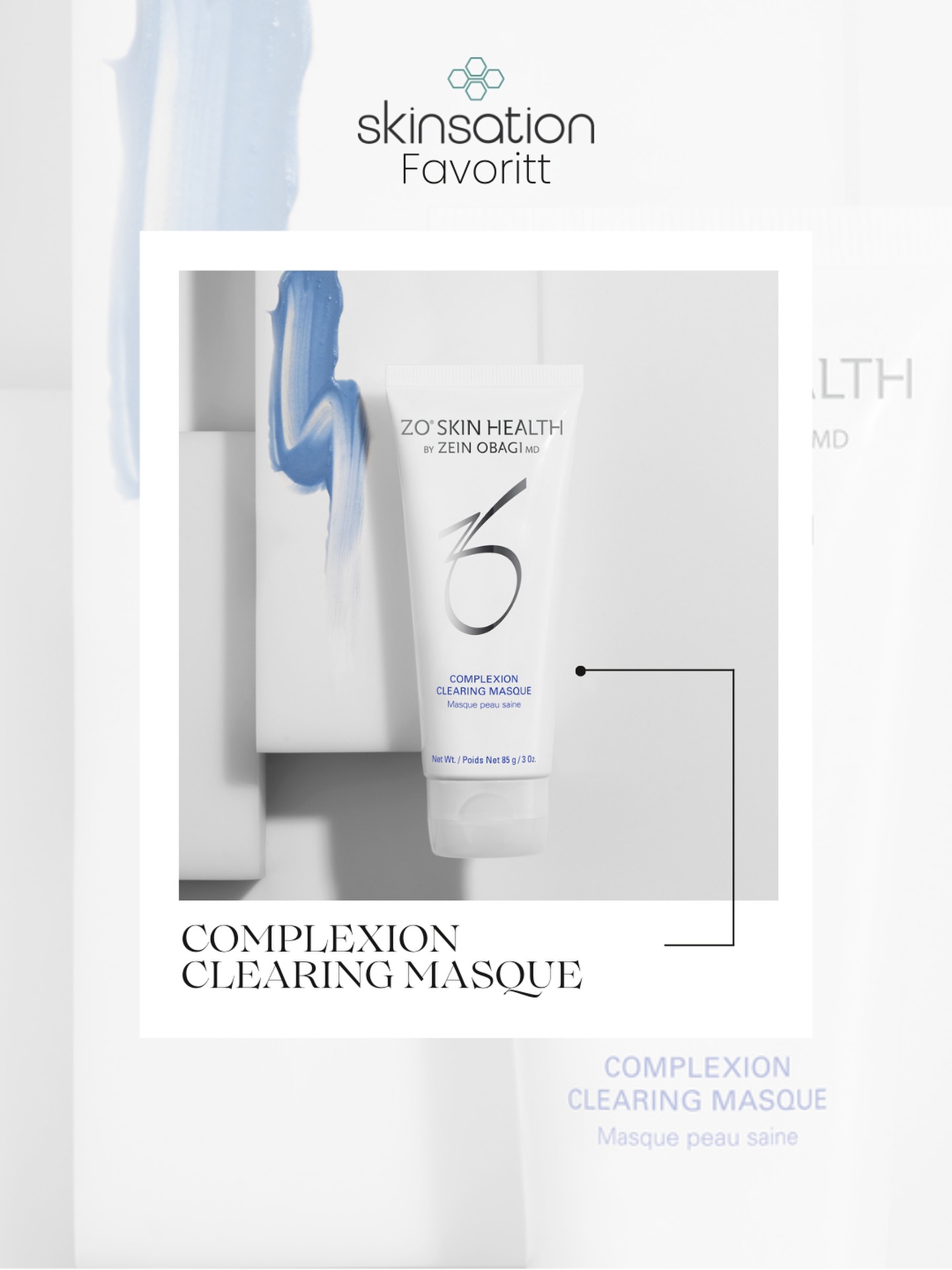 🐣 Får du litt sånn feriekviser? 🚑 Complexion Clearing masque er din soleklare venn i nøden: være seg et utbrudd som trigges av hormoner, feriekos, lite søvn eller hva som helst.
En deilig, aktivt beroligende leiremaske som både regulerer talg, demper inflammasjon og gir en herlig glød! Huden føles nydelig og ren ut og har vært vår trofaste maskefavoritt i over ti år 💙
Hot tips! Bland litt sammen med din daglige renserunde med exfoliating cleanser og få verdens reneste hud - hver eneste dag 😍 Perfekt for oss diskokuler med litt over snittet høy talgproduksjon 🪩