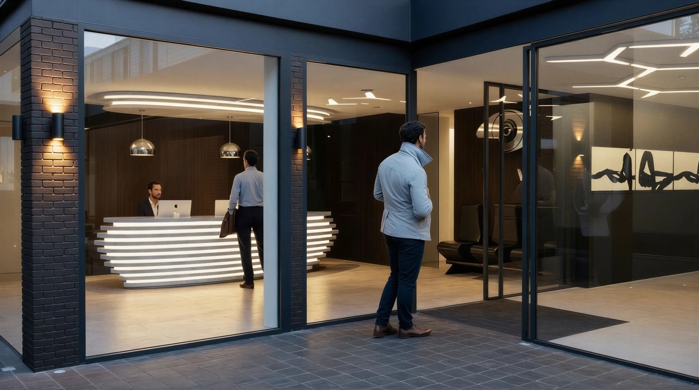 ✨Waar zorg en design samenvloeien.✨
Voor deze privékliniek creëerde ik, onder andere, deze receptie die vertrouwen wekt, rust brengt en de identiteit van de kliniek versterkt.
Met een sculpturale balie, natuurlijke materialen en warme lichtlijnen bouwde ik een sfeer die rust, discretie en premium zorg voelbaar maakt vanaf de eerste stap bij het binnenkomen.
Elke lijn, elke textuur en elke lichtbron vertelt hetzelfde verhaal: kwaliteit en menselijke warmte.
Ontworpen rond de specifieke wensen, behoeften en noden van mijn klant:
• Een serene, elegante eerste indruk
• Een premium uitstraling die vertrouwen versterkt
• Een omgeving die rust brengt nog vóór het consult begint
• Een design dat de identiteit van de kliniek helder en stijlvol uitdraagt
#interieurarchitectuur #receptiondesign #interieur #privékliniek #interieurstyling