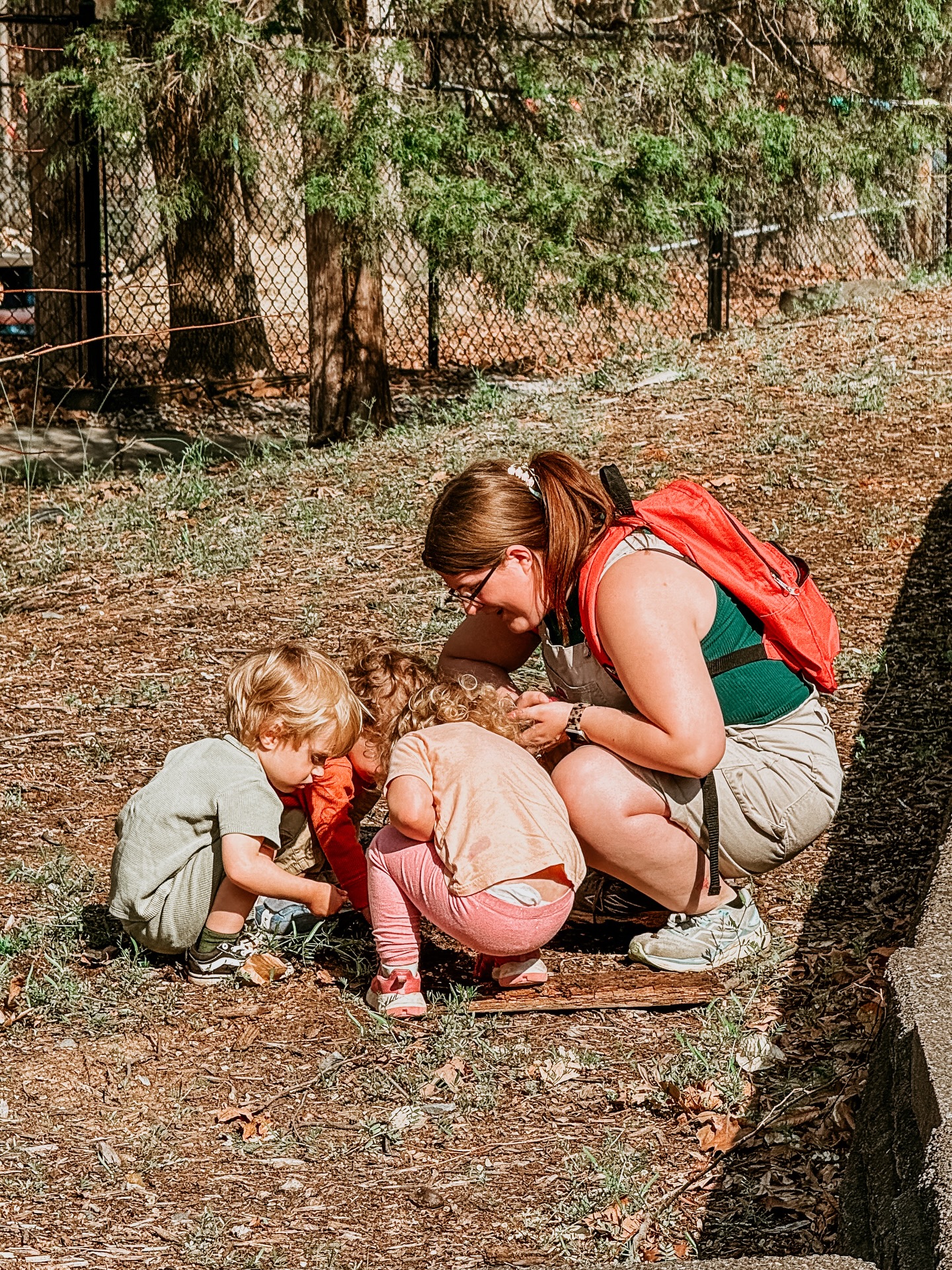 This moment says everything about how children learn best. 💚
Bent down in the dirt, fully present, following a child’s curiosity. This is where the magic happens.
A simple roly-poly becomes a lesson in science, wonder, patience, and connection. And a passionate teacher becomes a guide, not just telling children about the world, but exploring it alongside them.
At Little Scholars Academy, we believe real learning happens in real moments like this.
Where children’s interests are valued.
Where their questions are welcomed.
Where curiosity naturally becomes learning.
#ReggioInspired #LearningThroughPlay #EarlyChildhoodEducation #LittleScholarsAcademy #HuntersvilleNC