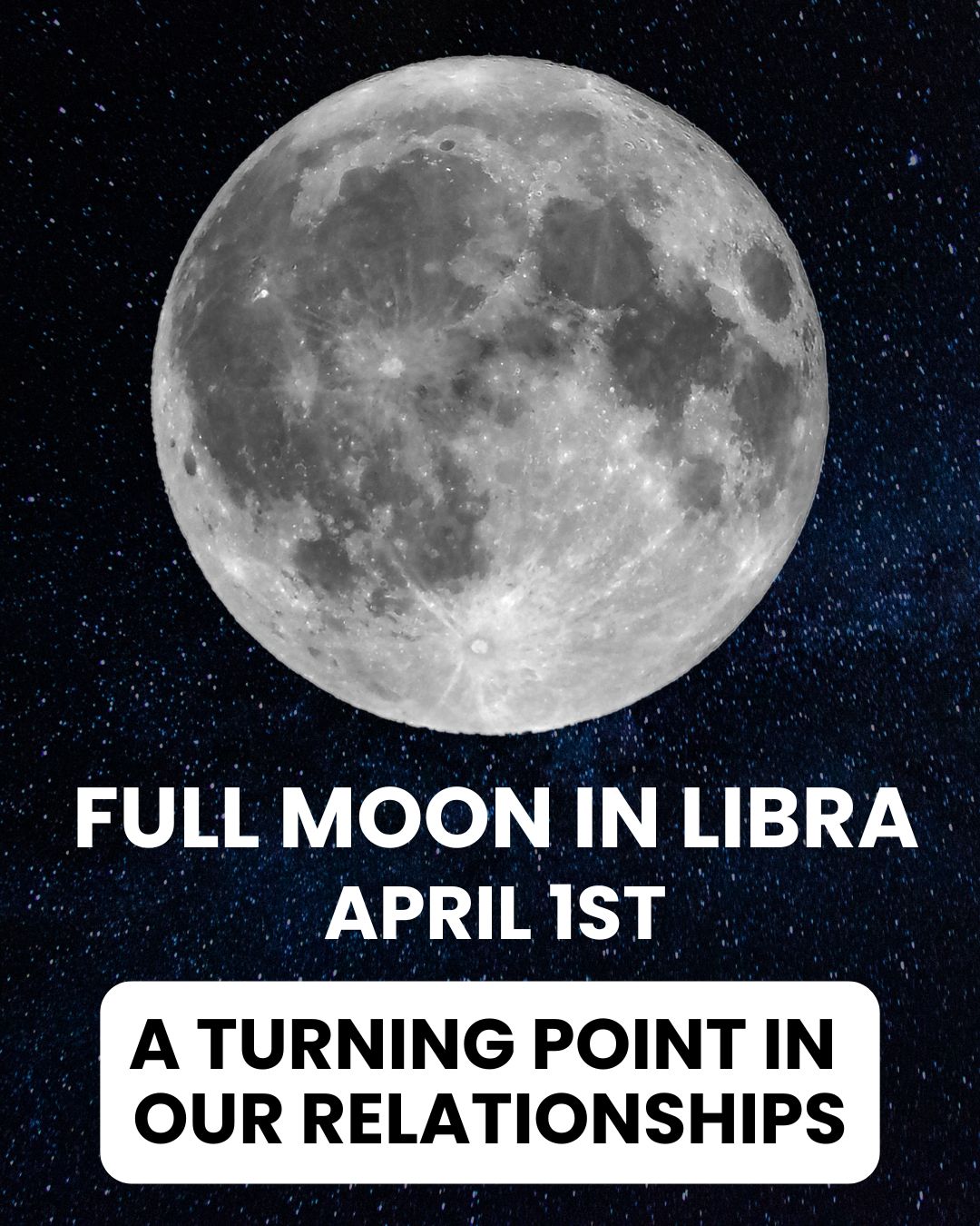 Full Moon in Libra - April 1st 🌕
Full video on YouTube (LINK IN BIO)
This is a moment of truth and reflection.
Full Moons illuminate what has been building beneath the surface, and in Libra, this illumination happens through our relationships.
The people in your life become mirrors, showing you:
where there is harmony
where something feels out of balance
and what may need to shift or be addressed
With Aries opposing Libra, there is a deeper theme of “me vs. you.”
How do you stay true to yourself while also creating space for another?
This Full Moon may bring emotional clarity, important conversations, or realizations that help you move forward with more awareness.
Stay open to what is being revealed.
Happy Full Moon 🌕
May this bring you clarity, alignment and meaningful insight on your path.
#astrology #astrologypost #astrologysigns #astrologyposts #astrologyreadings #astrology101 #astrologyanswers #astrologydaily #astrologyinsights #astrologyreport #astrologyforthesoul #astrologytoday #astrology2026 #fullmoon #libra
