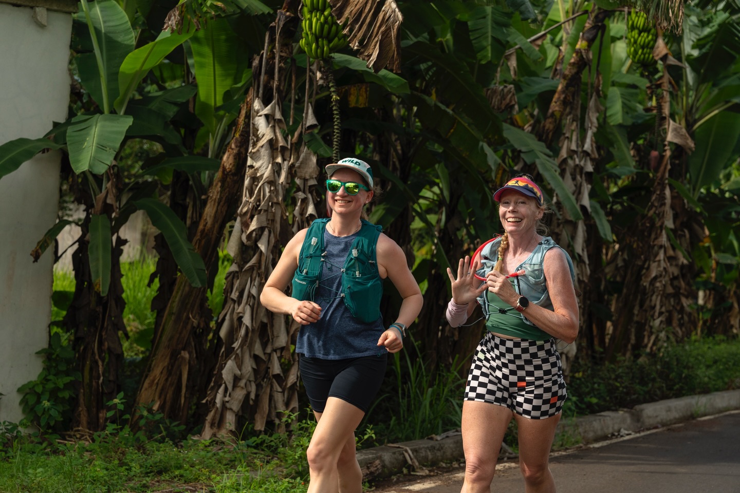 Run fast. Eat slow. Galapagos Running Retreat with @elysekopecky
Day 2. Our first run took us to the highlands, surrounded by lush nature, giant tortoises in their natural habitat, and birds everywhere. We enjoyed a revitalizing yoga session, followed by a delicious local lunch. In the afternoon, we visited the Charles Darwin Research Station and ended the day with a refreshing cold coconut.