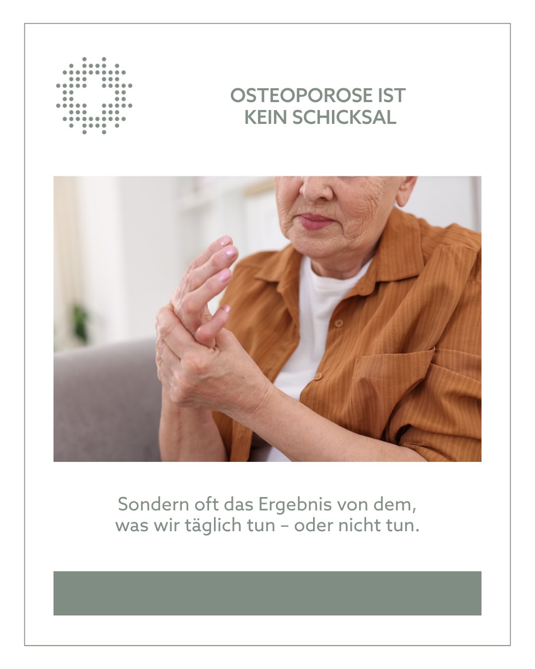 Osteoporose ist kein Schicksal! 🤍 #homeofhealth #vienna #ordination #womenshealth