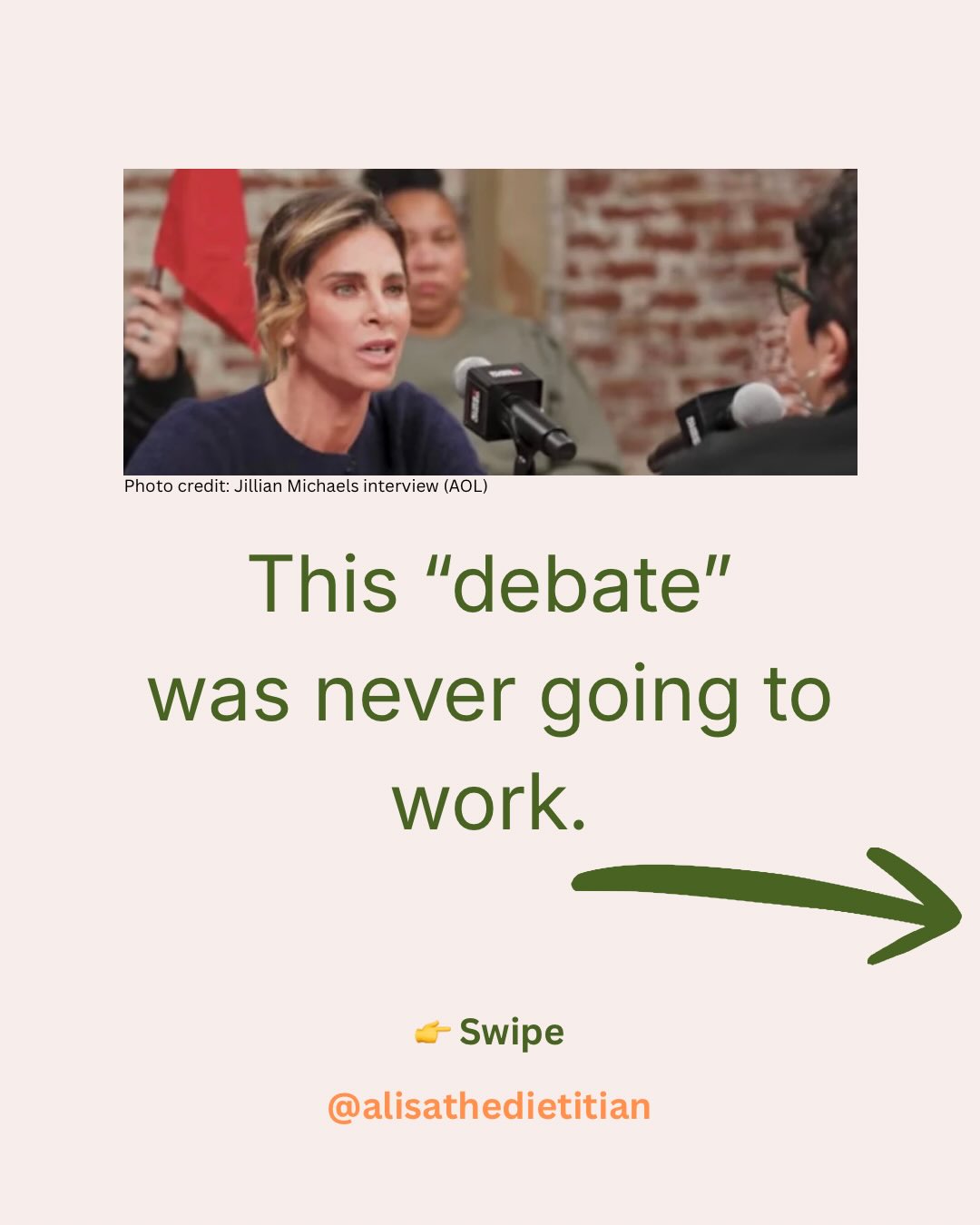 I watched this weight loss debate and kept thinking…
this was never going to work 🫠
Not because people weren’t making points—
but because they weren’t answering the same question.
One side focused on biology and risk.
The other focused on lived experience and harm.
Both matter.
But when you put those into a debate format, they don’t build on each other.
They compete.
And if you’ve ever watched something like this and felt more confused after…
that’s not you.
You’re probably just asking a different question:
👉 What do I actually do?
I broke this down in my latest blog
🔗 link in bio