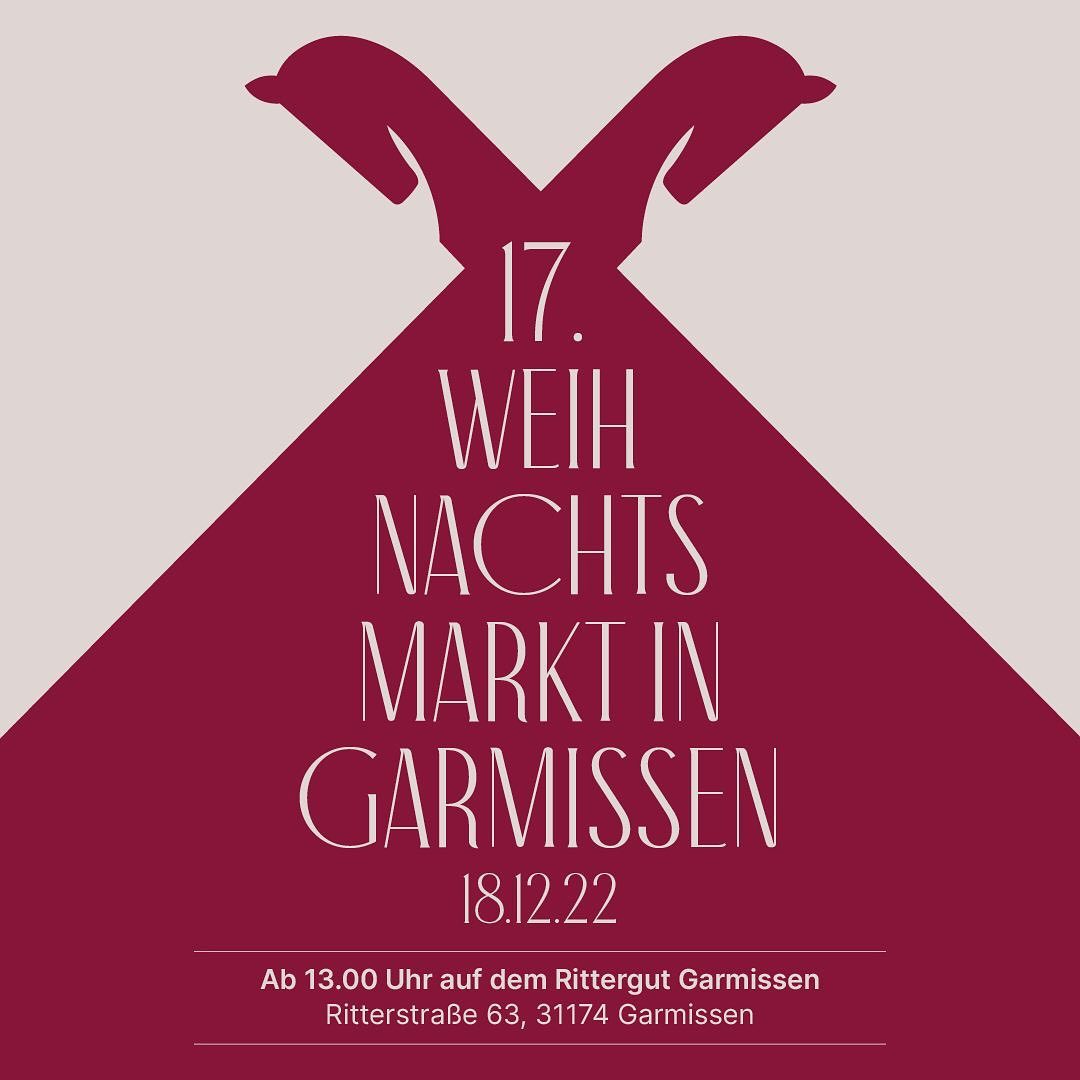 Weihnachtsmarkt in Garmissen.
Am 4.Advent | 18.12.2022
Veranstaltet von den Ortsräten Ahstedt und Garmissen-Garbolzum mit den Vereinen der Dörfer!
Das wird schön!
#weihnachtsmarkt #dorf #vomdorffürsdorf #vierteradvent #adventszeit