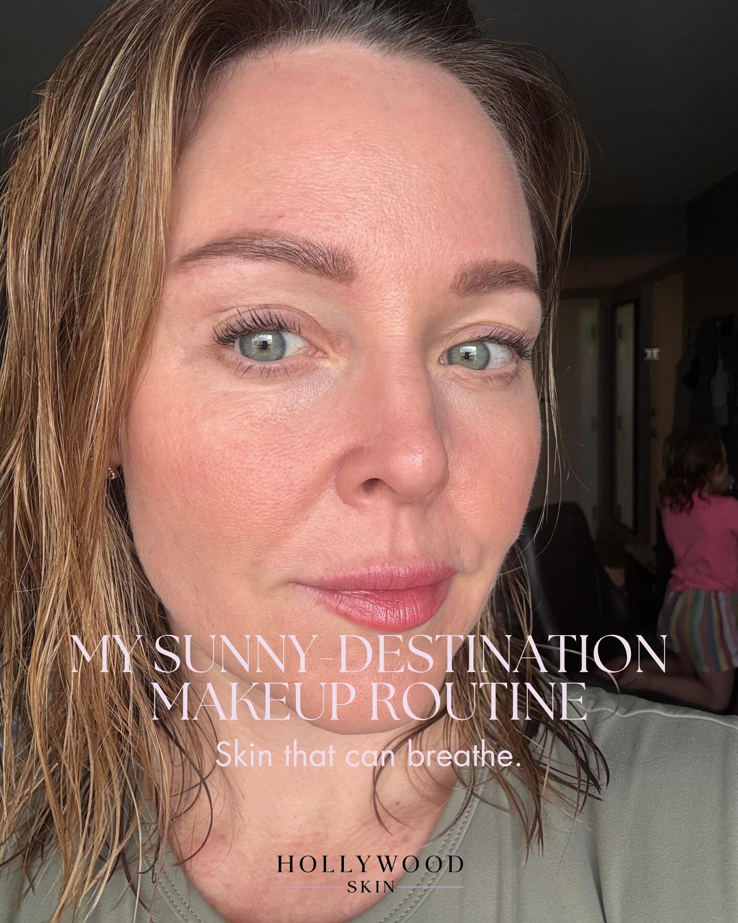 I’ve never been a full glam girl!
A little tint, a little glow, and SPF where it matters most.
@triciatedescobeauty 😍