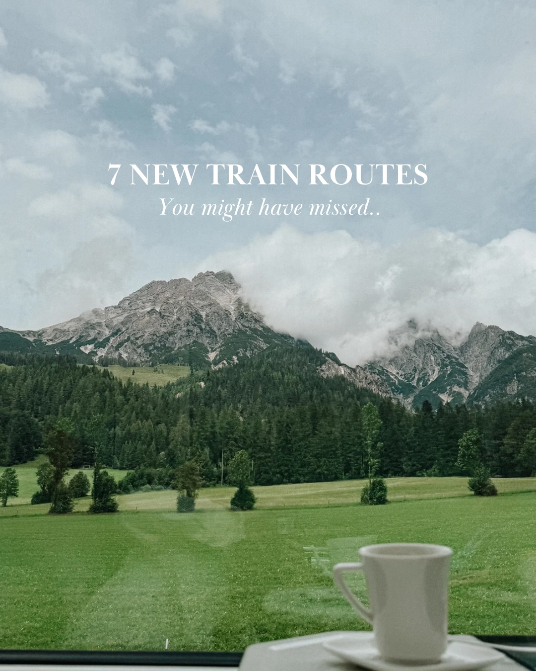 Europe’s train map is being rewritten in 2026 🚞 Here are 6 of my favourite new routes..
📖 find it hard to plan your train vacation through Europe? Check out my ultimate train guide, now 15% off until Sunday
— save this before you book your next flight ✈️→🚂
🌙 1. Paris ↔ Berlin — Night Train
@europeansleeper just launched this today (26 March). ~ 3 nights a week via Brussels
~ Board in Paris, wake up in Berlin
🥂 2. Paris → Amalfi Coast — @vsoetrain
~ The Venice Simplon-Orient-Express launches its first-ever route to southern Italy on 4 May
~ A 3-night luxury journey through the French and Italian Rivieras, ending at Amalfi Coast
🏔️ 3. Munich ↔ Milan & Rome — Frecciarossa
~ Italy’s iconic red high-speed trains are coming to Germany
~ Direct Munich–Milan (~6.5 hrs) and Munich–Rome (~8.5 hrs) through the Brenner Pass and the Italian Alps. ~ Expected late 2026, operated by Trenitalia, DB and @unsereoebb together. One of the most scenic routes in Europe.
🇩🇰 4. Copenhagen ↔ Prague — Direct Day Train
~ First direct service in 10 years, launching 1 May
~ An 11-hour journey through Berlin and Hamburg
~ operated by DB, DSB and Czech Railways
🌲 5. Malmö ↔ Oslo — West Coast Day Train
~ Already running on weekends and holidays by @vygruppen
~ In Malmö, you can connect straight to Copenhagen, Hamburg or Berlin
🌙 6. Amsterdam/Brussels → Milan — Night Train
~ @europeansleeper brand new Italian route launches 18 June, travelling overnight through Cologne, Bern and Lake Maggiore before arriving in central Milan
☕️ 7. Gothenburg to Hamburg & Berlin - night train
@resmedsj expands their Euronight line and this spring the night train will start in Gothenburg on selected days
Europe’s rail renaissance is real — and 2026 is the year it becomes impossible to ignore
Which of these would you take first?💭
#traintravel #trainjourney #slowtravel
• overnight sleeper train • europe travel ideas • hotel experience • interrailing Europe • travel inspo • Paris and Italy • Italy trip itinerary • train from Paris to Switzerland • trains • the train stops • train dreams • train trip • trains in Europe • luxury train ride • scenic train ride