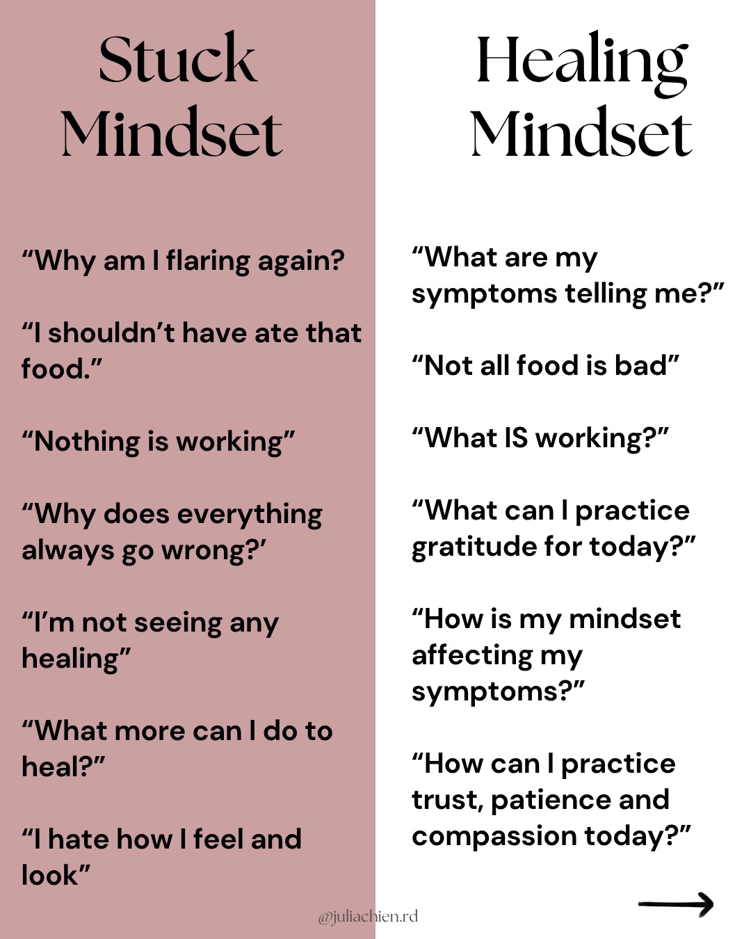 Simple shifts you can make daily for your mindset and nervous system 🤍
As I always say, everything starts with the mind. That’s why people can go on the best diet and take the best supplements but still not heal.
A mindset that isn’t supportive of healing will keep your nervous system dysregulated and your symptoms stuck in a loop. Most people don’t actually know how dysregulated they are because their body has adapted to stress.
This is something we see across so many of our clients.
A nervous system component that hasn’t been fully addressed yet.
That’s exactly why we’re so excited to introduce a new way to support you on a deeper level through EFT (Emotional Freedom Technique)
What is EFT?
EFT (Emotional Freedom Technique), also known as tapping, is a gentle practice that helps regulate your nervous system by working through stress and emotional patterns stored in the body.
It combines tapping on specific acupressure points with guided awareness to help your body regulate.
If you’re feeling stuck or overwhelmed, I would love to support you!
✨ Comment “EFT” to book a 1:1 session at a founding limited time rate of $78 for 60 minutes!
We are only booking 6 sessions per month so book now before they fill (link in bio)
#nervoussystemregulation #eczemahealing #rootcausehealing #mindbodyconnection #healingjourney