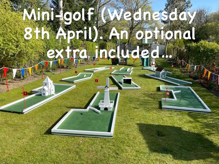 Just a few options coming to the almost FULL Easter week…