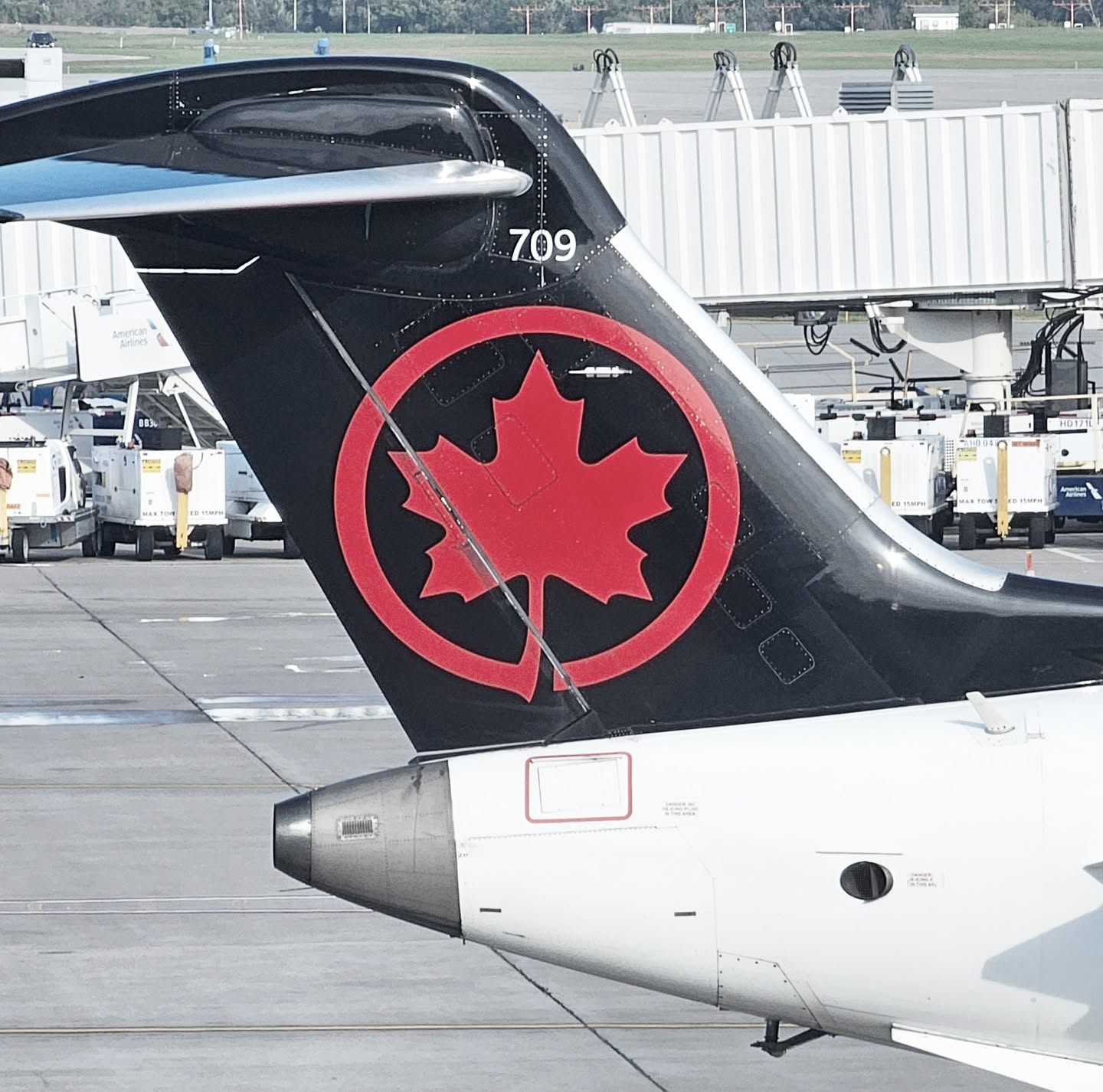 Blue skies and tailwinds to the pilots of JZA646. 🕊 🇨🇦