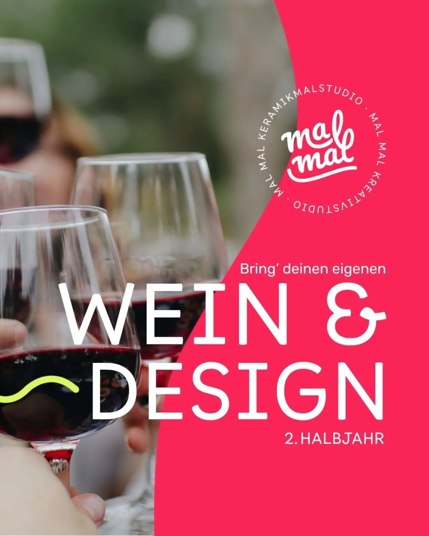 Unsere beliebten Wein & Design Termine für das 2. Halbjahr sind jetzt online. Geh einfach auf unserer Reservierungsseite nach unten zu den Events, dort findest du alle Termine zum Buchen.
Komm' vorbei und mal mal wieder was Besonderes!