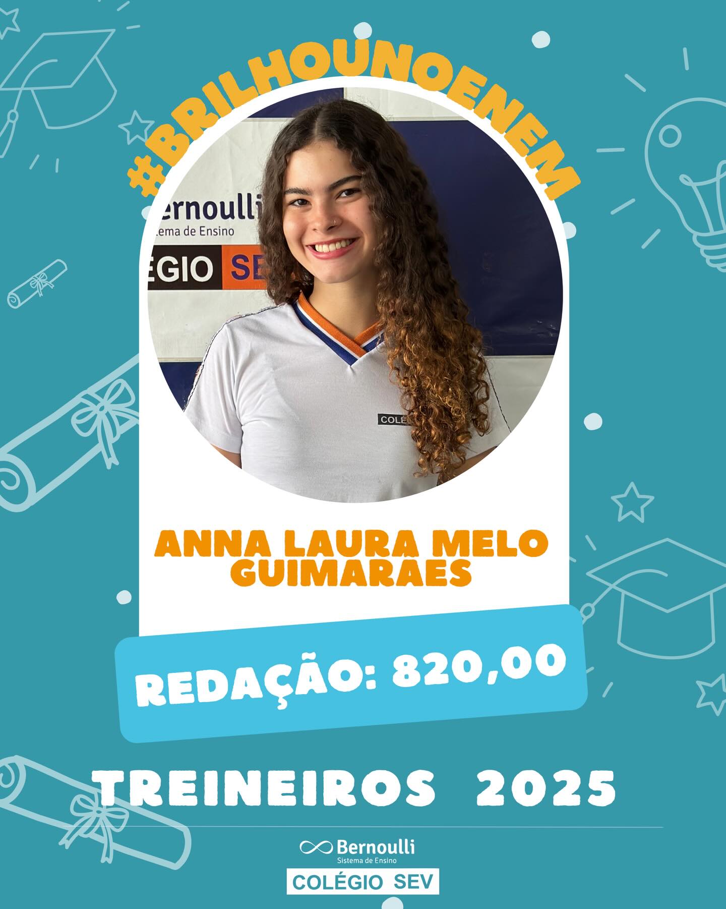 Um resultado que começa antes mesmo da linha de chegada.
Nossos alunos treineiros já mostram, na prática, o nível de preparo que constroem ao longo da sua trajetória estudantil, com destaque na Redação do ENEM 2025.
Esse desempenho revela pensamento crítico, repertório consistente e segurança na escrita.
Parabenizamos cada aluno pelo excelente resultado.
Que venha 2026 🚀