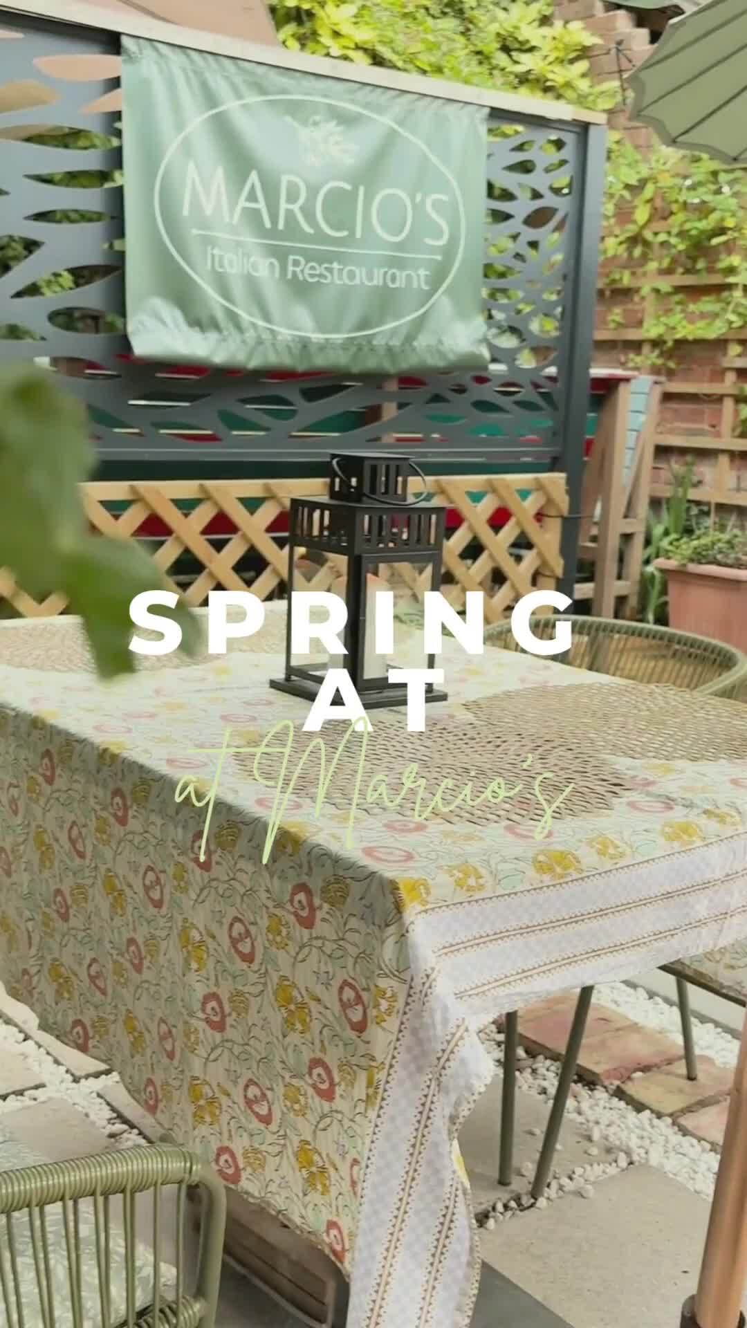 It’s officially spring 🌸☀️
And we’re already dreaming of those sunny courtyard days at Marcio’s 🌿
The doors open, the light pours in, and our little courtyard comes to life.
Sun on your face, Aperol Spritz in hand, the gentle clink of glasses, and the smell of fresh Italian cooking drifting through the air 🍊🍝
Long, lazy lunches that turn into golden evenings. Laughter around the table. Sharing plates. Another bottle of wine because… why not? 🍷✨
There’s something special about dining outside at Marcio’s - intimate, relaxed, just the right amount of buzz.
Spring has arrived… and our garden will be open from end of April 🇮🇹💛
📍 Castle Road, Bedford
📞 07768 431715
📧 info@marciositalianrestaurant.co.uk
💻 Book now - www.marciositalianrestaurant.co.uk
🍷🍝 Slow evenings, full hearts, unforgettable flavours. We can’t wait to welcome you at our Bedford restaurant! ❤️🇮🇹
#MarciosItalian #CourtyardDining #SpringIsHere #AperolSpritz #BedfordFood