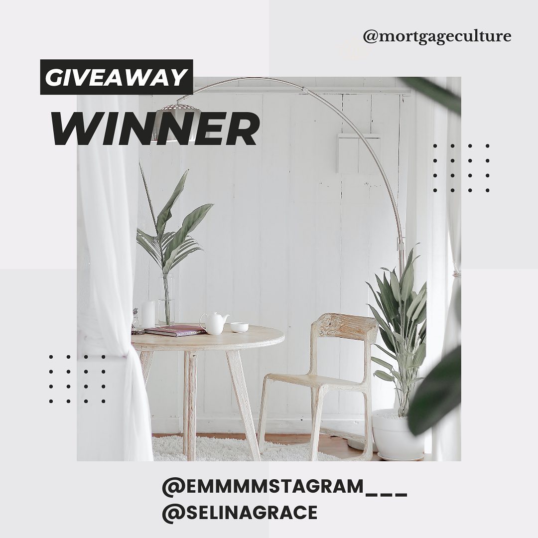 🎉G I V E A W A Y // W I N N E R S🎉
Congratulations @emmmmstagram___ and her friend, @selinagrace who have WON our Mortgage Culture care packages from the @thehamperemporium 🙌
Stay tuned for more Mortgage Culture giveaways coming up soon, to help spread the joy! 🤩
#mortgageculture